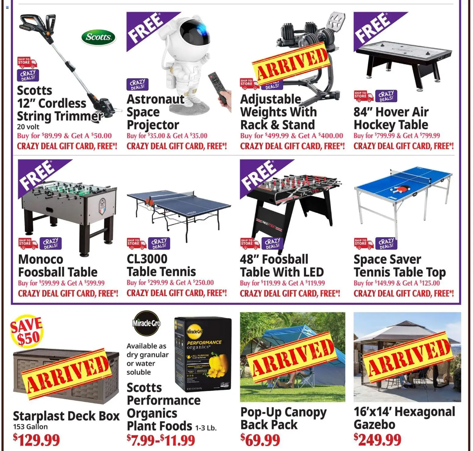 Ocean State Job Lot Coming Attractions - MA - valid from 26.03.2026 | Page: 2 | Products: Trimmer, Box, Water, Projector