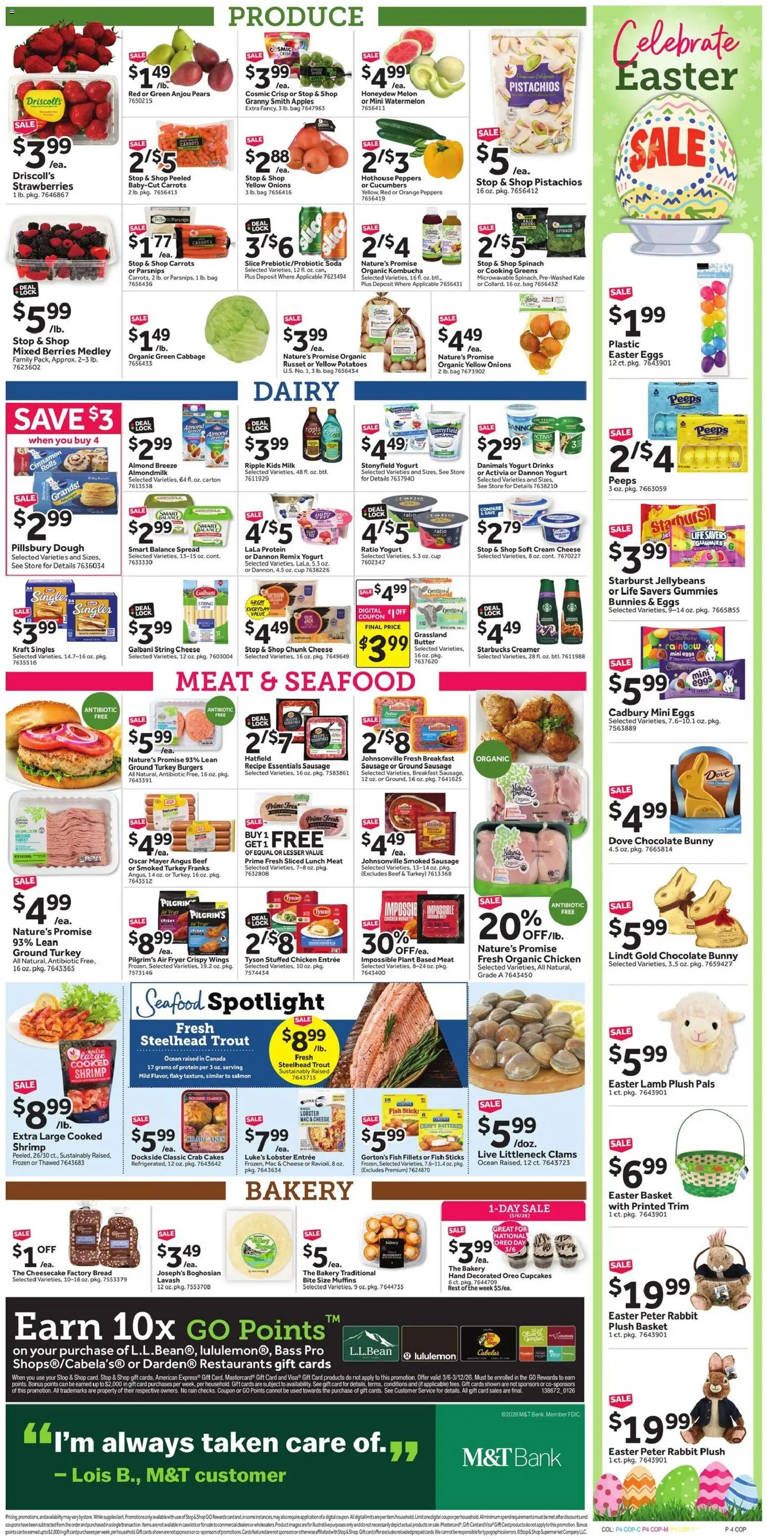 Stop & Shop Weekly Ad - valid from 06.03.2026 | Page: 7 | Products: Fryer, Trim, Butter, Cabbage