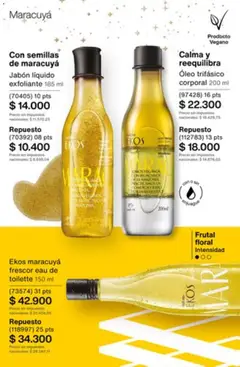Vista previa Catálogo Natura Ciclo 16/2025 válido desde el 01.11.2025 | Página: 213 | Productos: Eau de toilette, Jabón líquido, Jabón, Semillas
