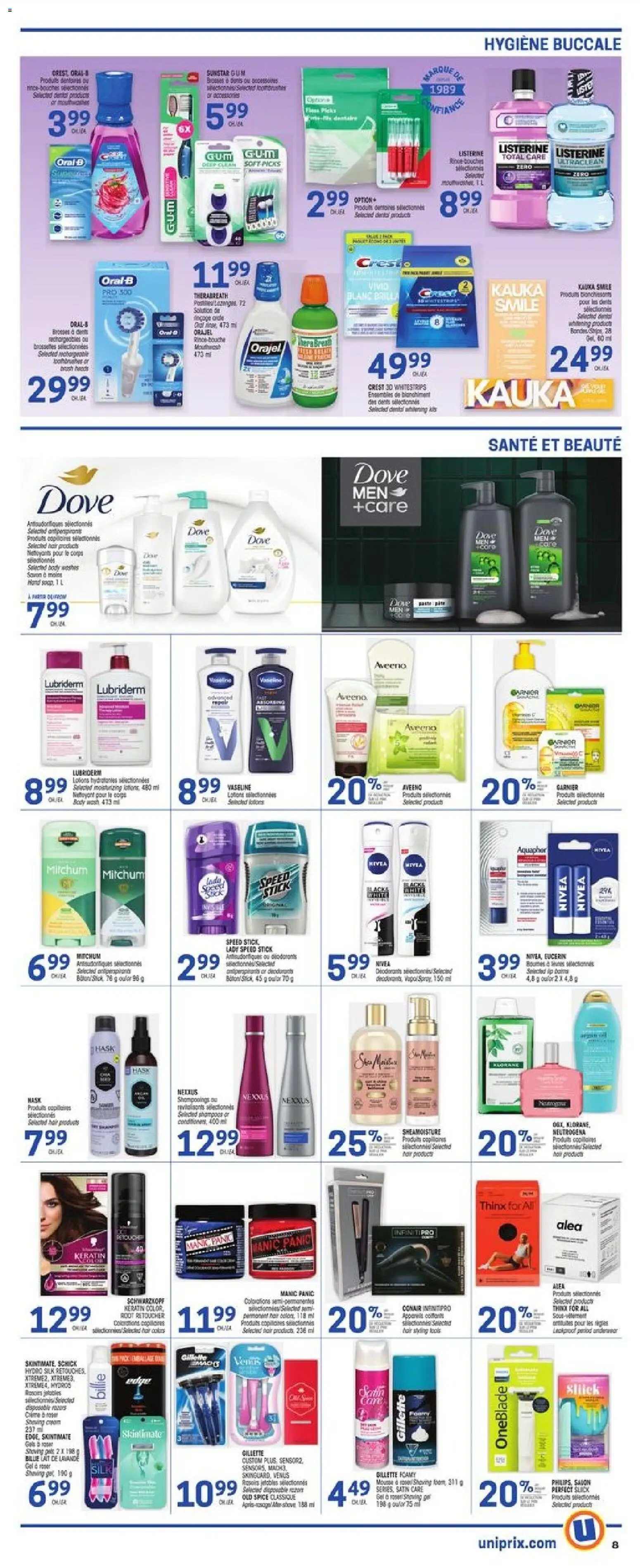 Uniprix flyer valid from 30.10.2025 | Page: 6 | Products: Body wash