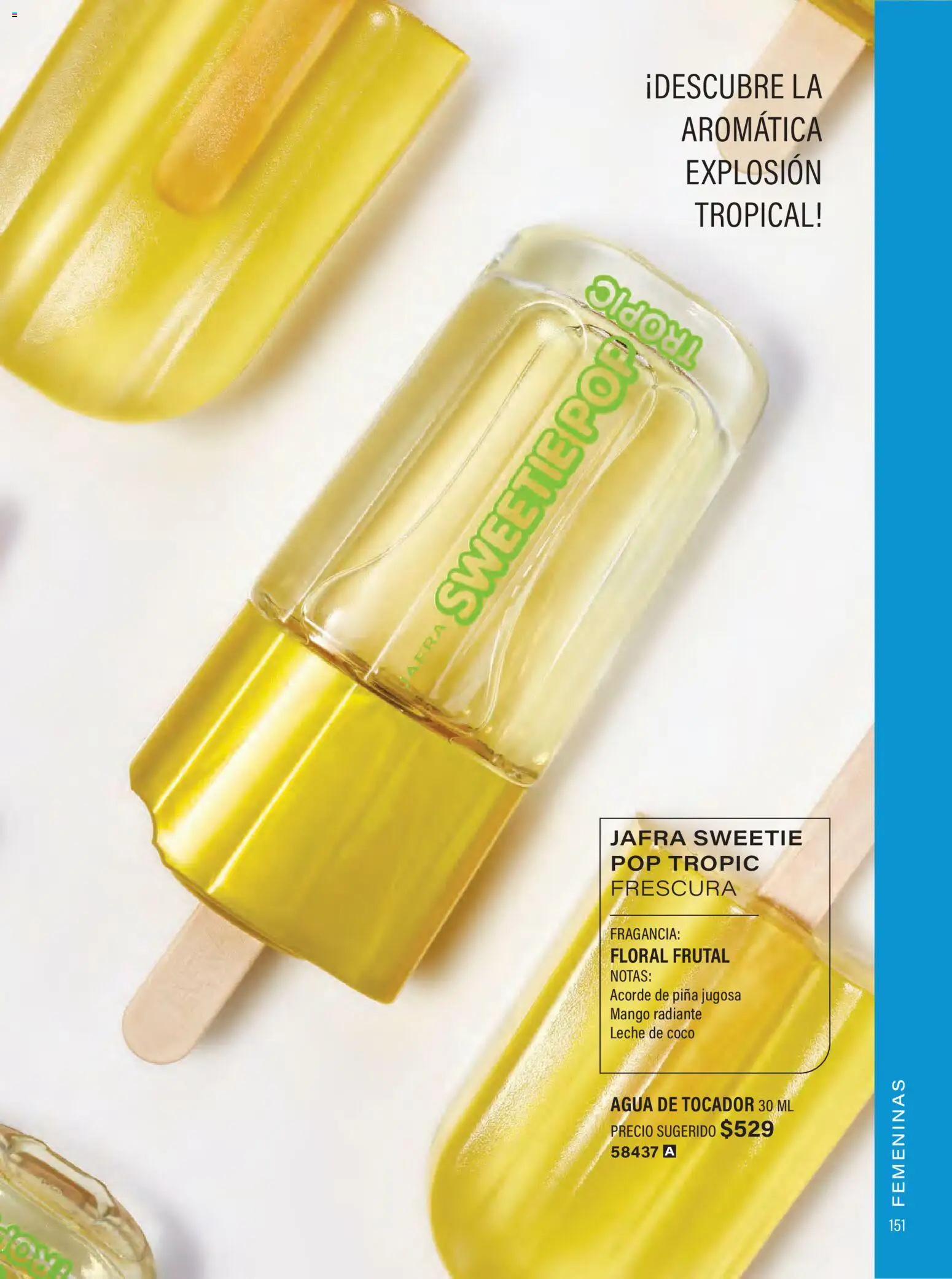 Nuevas ofertas de JAFRA válidas en toda la República Mexicana desde el 01.02.2026. ¡Encuentra las mejores ofertas en JAFRA catálogo Organizador de Ventas! | Página: 149 | Productos: Agua, Mango, Radiante, Fragancia