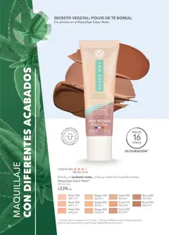 Vista previa de Yves Rocher - Campaña 14 2025, nuevo folleto de la tienda, válido en México a partir del 07.10.2025 | Página: 36 | Productos: Té, Maquillaje, Polvo, Sobre