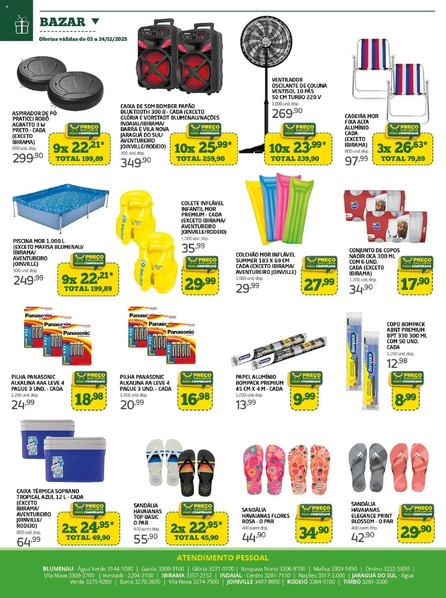 Cooper Folheto - válido de 03.12.2025 | Página: 16 | Produtos: Robô, Caixa térmica, Flores, Caixa