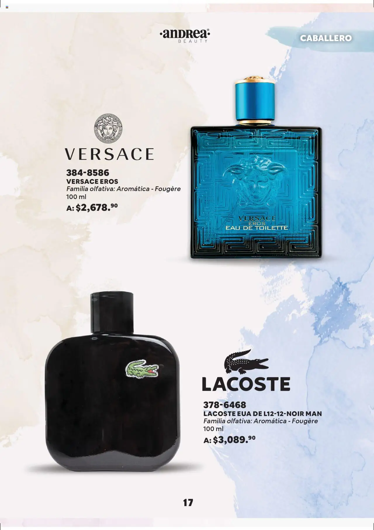 Nuevas ofertas de Andrea válidas en toda la República Mexicana desde el 28.09.2025. ¡Encuentra las mejores ofertas en Andrea - Catálogo Especial de Aromas ! | Página: 17 | Productos: Eau de toilette