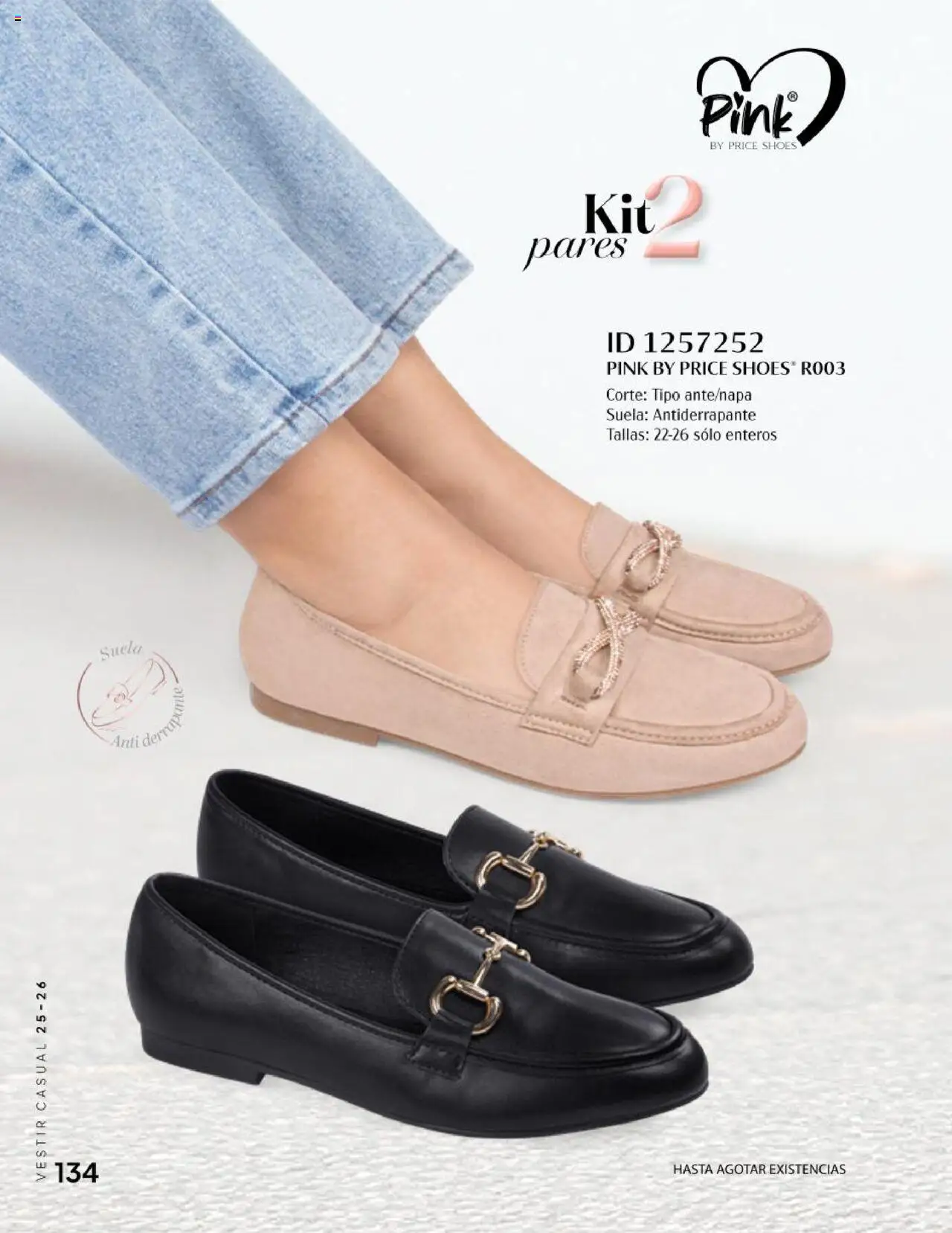 Nuevas ofertas de Price Shoes válidas en toda la República Mexicana desde el 25.09.2025. ¡Encuentra las mejores ofertas en Price Shoes - Catálogo Vestir Casual! | Página: 134