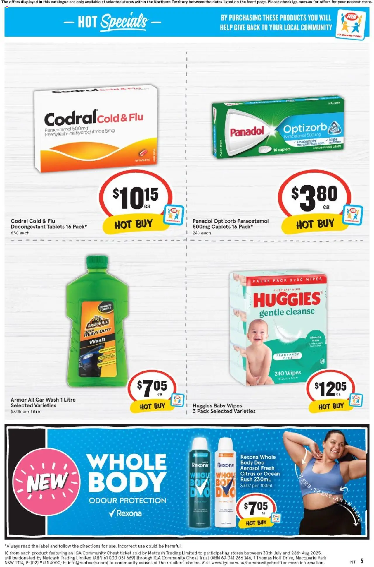 IGA catalogue - valid from 06.08.2025 | Page: 5 | Products: Fragrance, Tablets