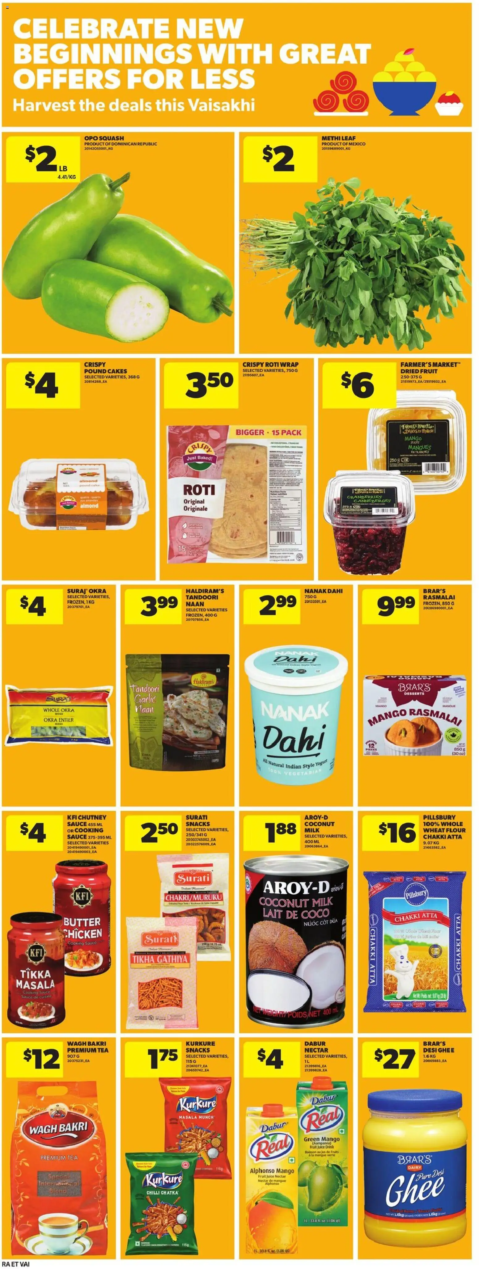Atlantic Superstore flyer valid from 19.03.2026 | Page: 18 | Products: Milk, Butter, Juice, Chicken