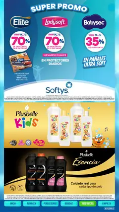 Vista previa La Anonima catálogo válido desde el 15.01.2026 | Página: 39 | Productos: Shampoo, Acondicionador, Brillo, Pañales