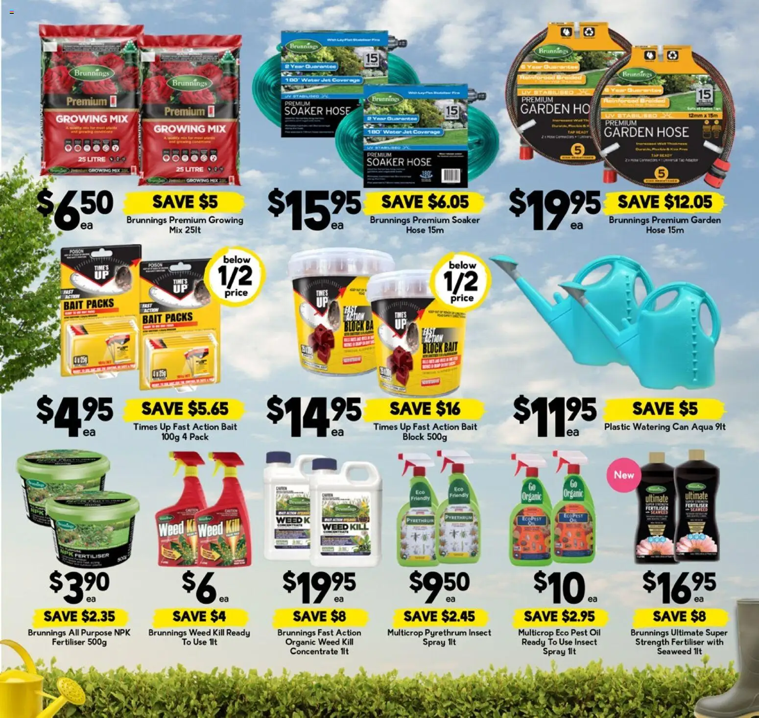 Drakes catalogue - valid from 15.04.2026 | Page: 23 | Products: Garden hose, Oil, Tap, Watering can