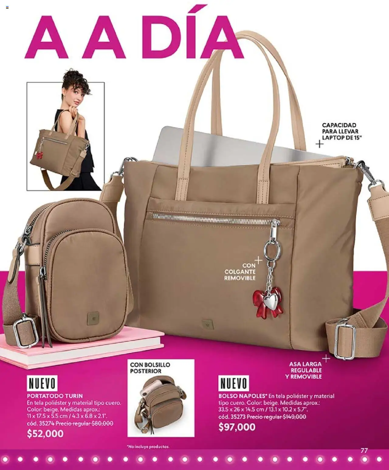 CyZone revista - valida desde el 29.07.2025 | Página: 89 | Productos: Bolso, Laptop