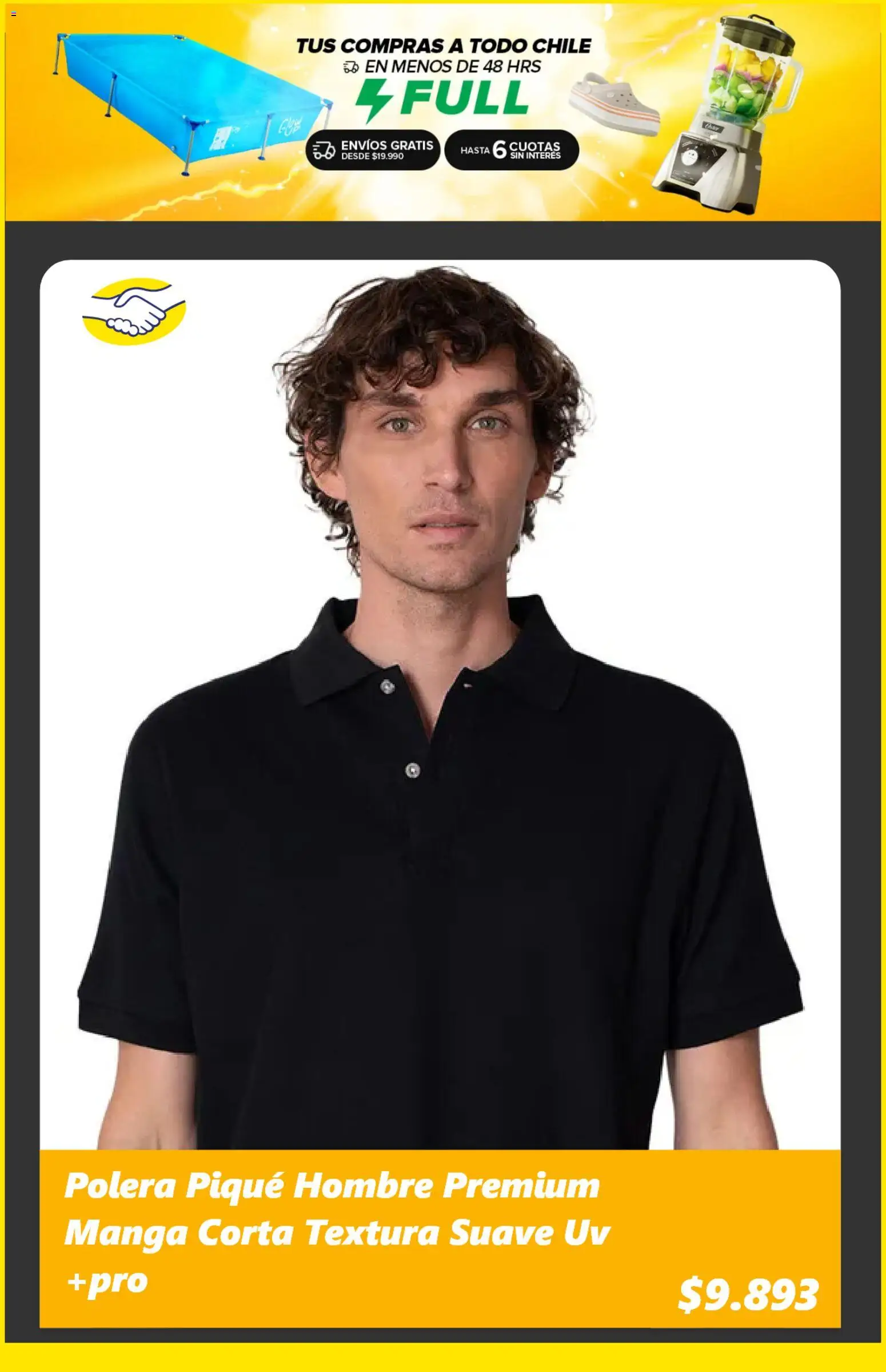 Mercado Libre ofertas  │ válido desde el 05.01.2026 | Página: 7 | Productos: Manga, Polera piqué, Polera