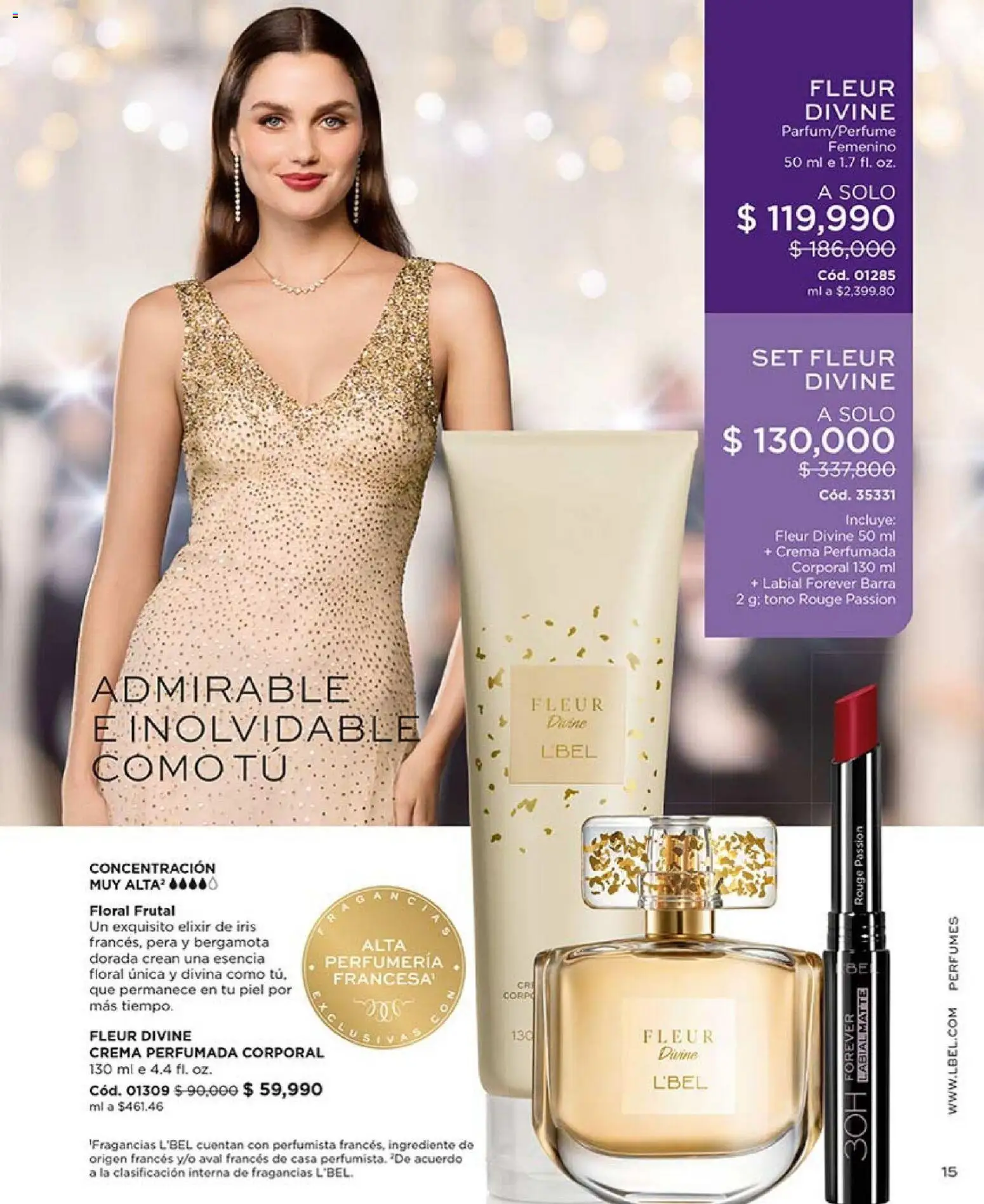 L'Bel revista - valida desde el 01.02.2026 | Página: 15 | Productos: Crema, Pera