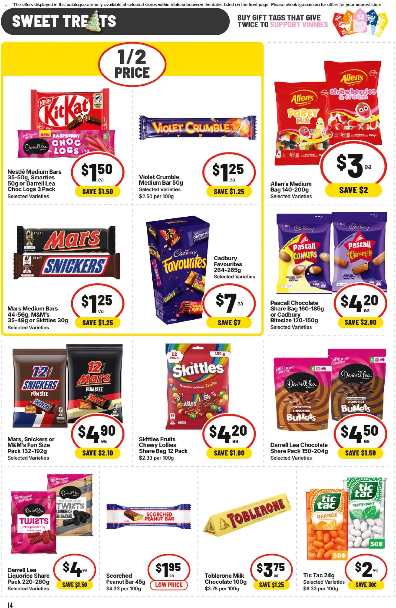 IGA catalogue - valid from 12.11.2025 | Page: 11 | Products: Bacon, Cheese, Salami, Ham