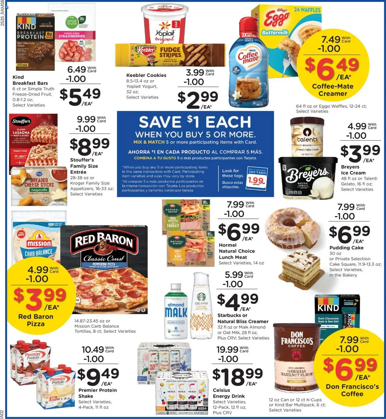 Ralphs Weekly Ad - CA - valid from 01.10.2025 | Page: 6 | Products: Coffee, Chocolate, Strawberries, Peach