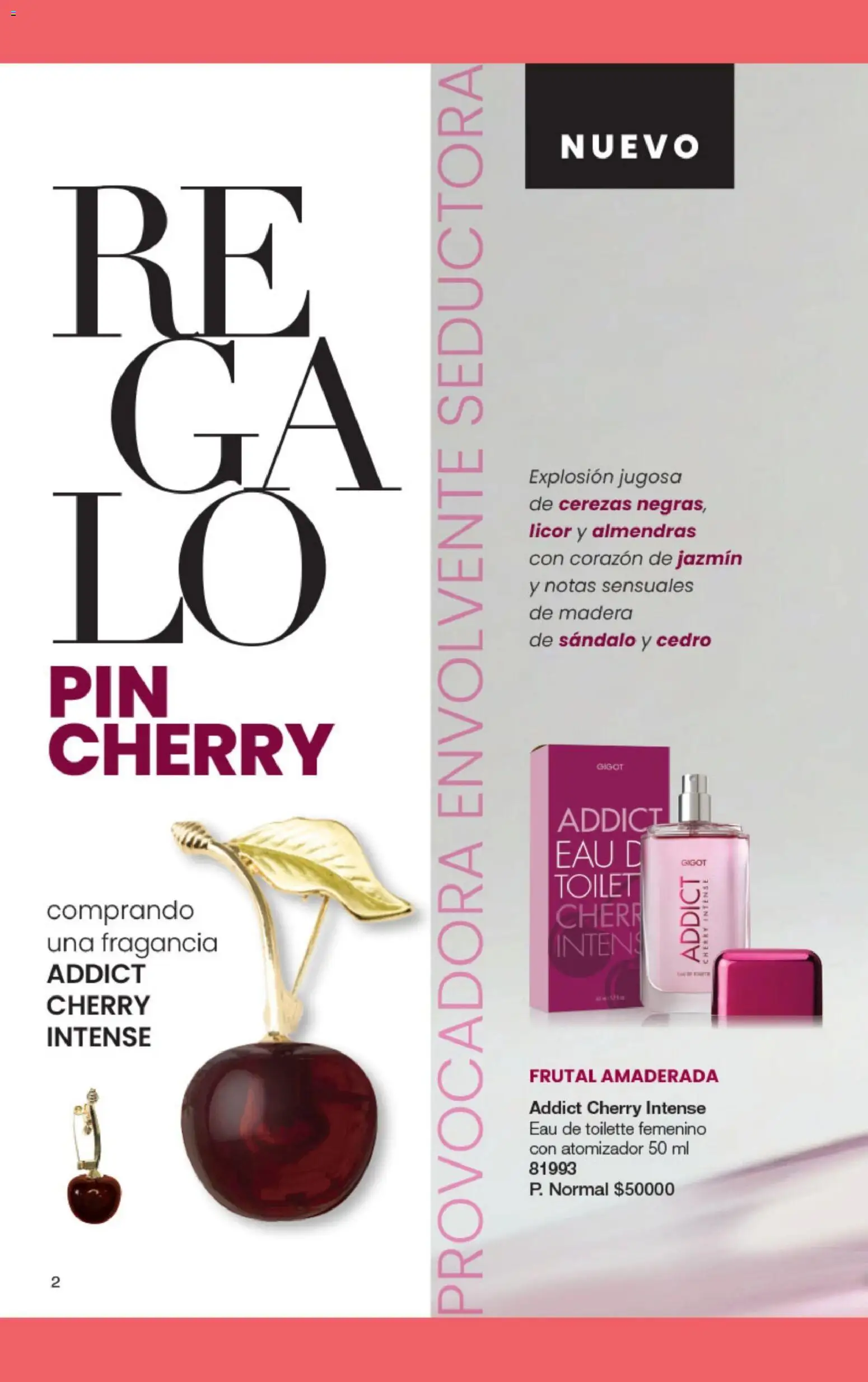 Gigot catálogo 02 │ válido desde el 01.02.2026 | Página: 8 | Productos: Almendras, Fragancia, Eau de toilette, Cerezas