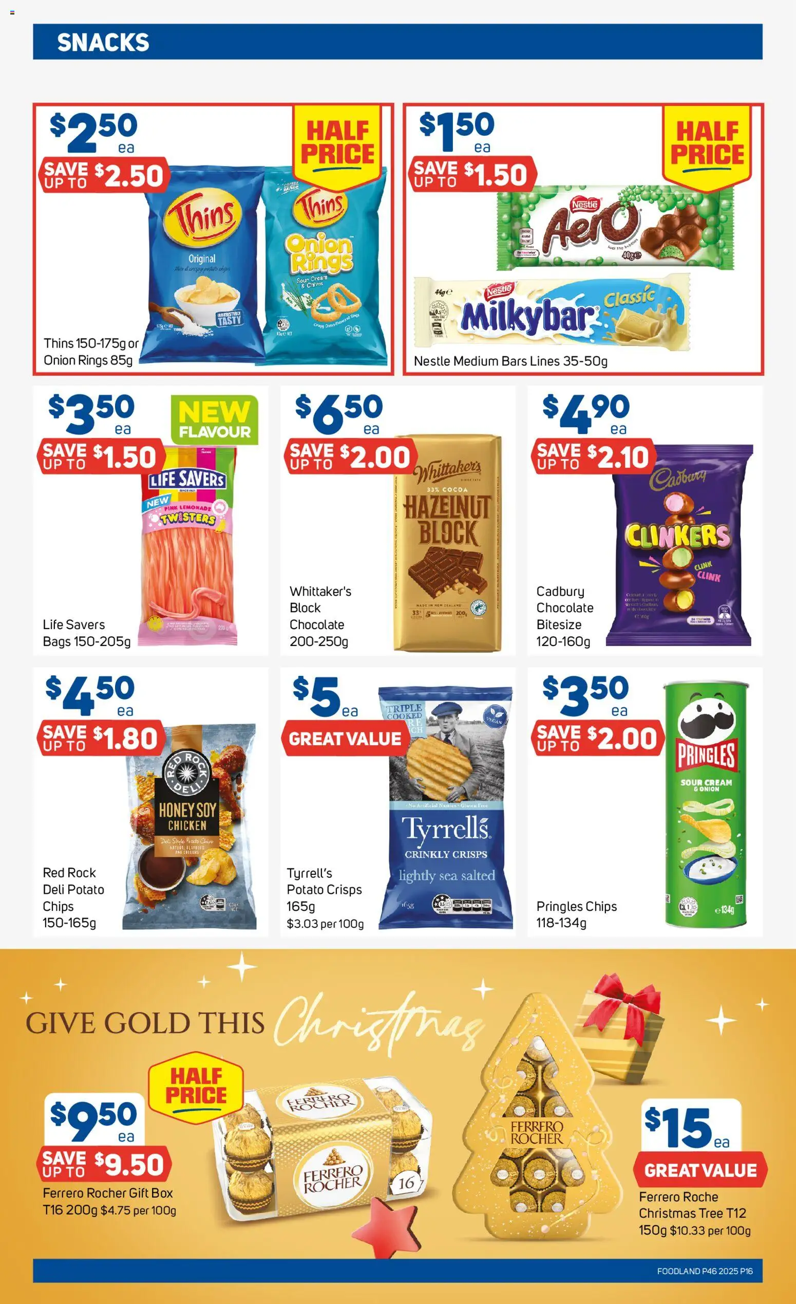 Foodland catalogue - valid from 12.11.2025 | Page: 16 | Products: Box, Honey, Chicken, Cream