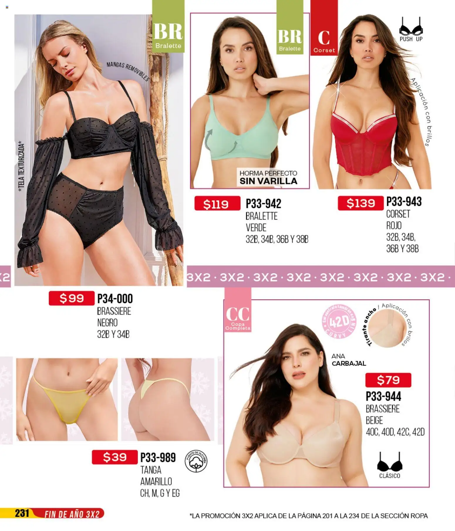 Nuevas ofertas de Cklass válidas en toda la República Mexicana desde el 02.01.2026. ¡Encuentra las mejores ofertas en Cklass catálogo Rebajas de Inicio de Año Ropa! | Página: 232 | Productos: Ropa