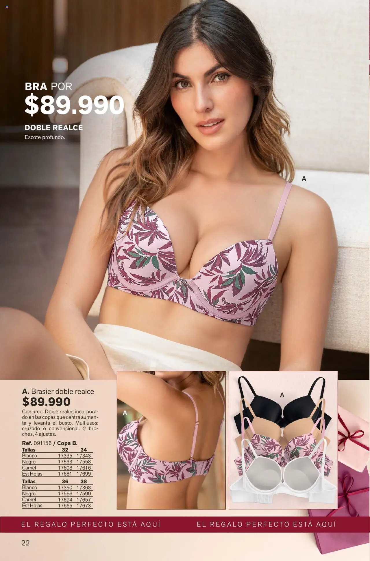 Leonisa revista - valida desde el 01.09.2025 | Página: 22 | Productos: Brasier