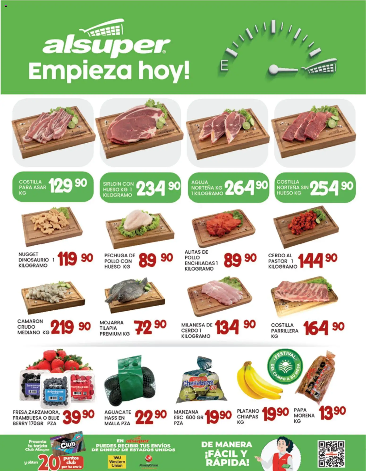 Nuevas ofertas de Alsuper válidas en toda la República Mexicana desde el 09.01.2026. ¡Encuentra las mejores ofertas en Alsuper folleto Saltillo! | Página: 8 | Productos: Papa, Manzana, Aguacate, Malla