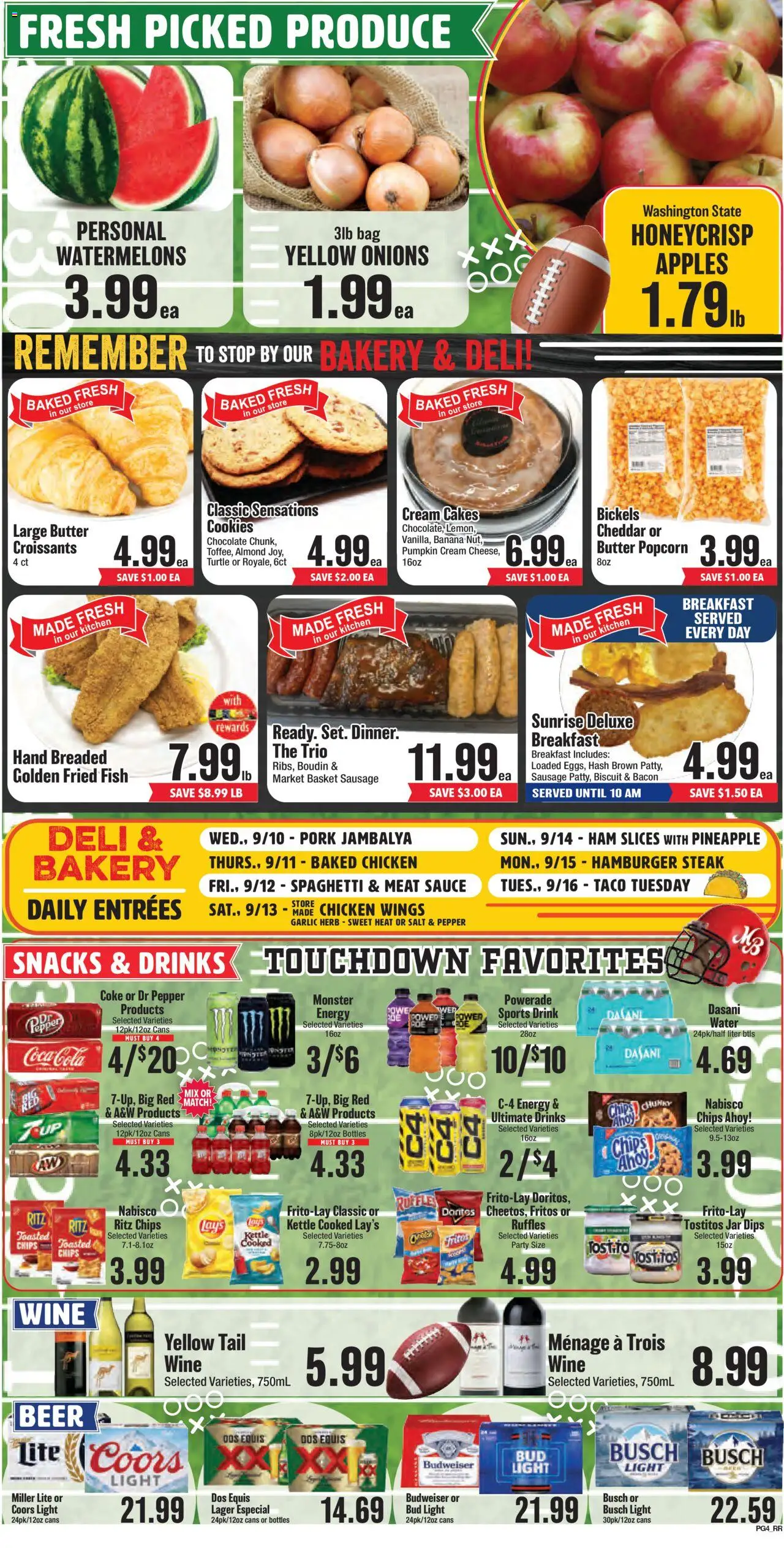 Market Basket Southeast Texas - valid from 10.09.2025 | Page: 4 | Products: Ham, Pork, Pineapple, Salt