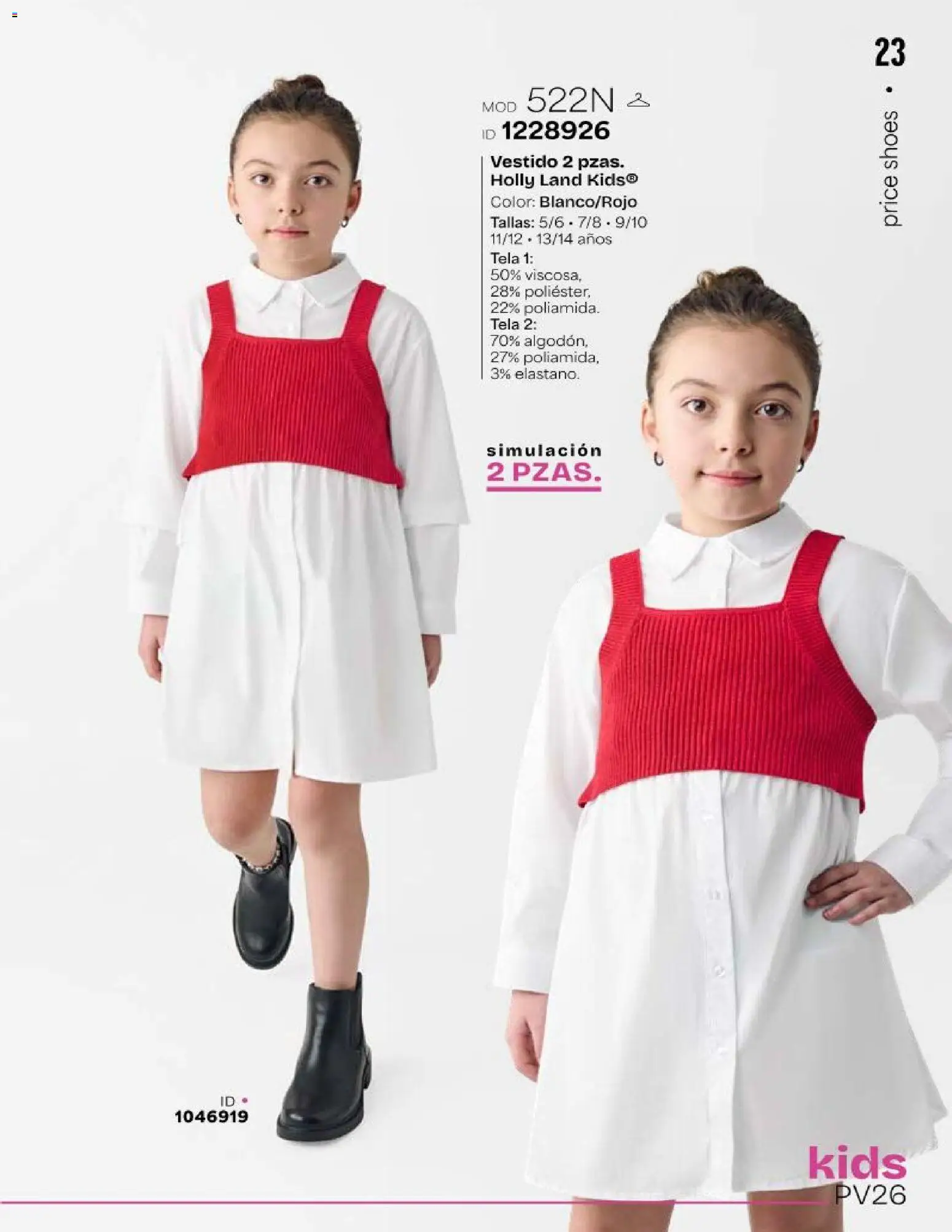 Nuevas ofertas de Price Shoes válidas en toda la República Mexicana desde el 01.04.2026. ¡Encuentra las mejores ofertas en Price Shoes catálogo Kids! | Página: 23