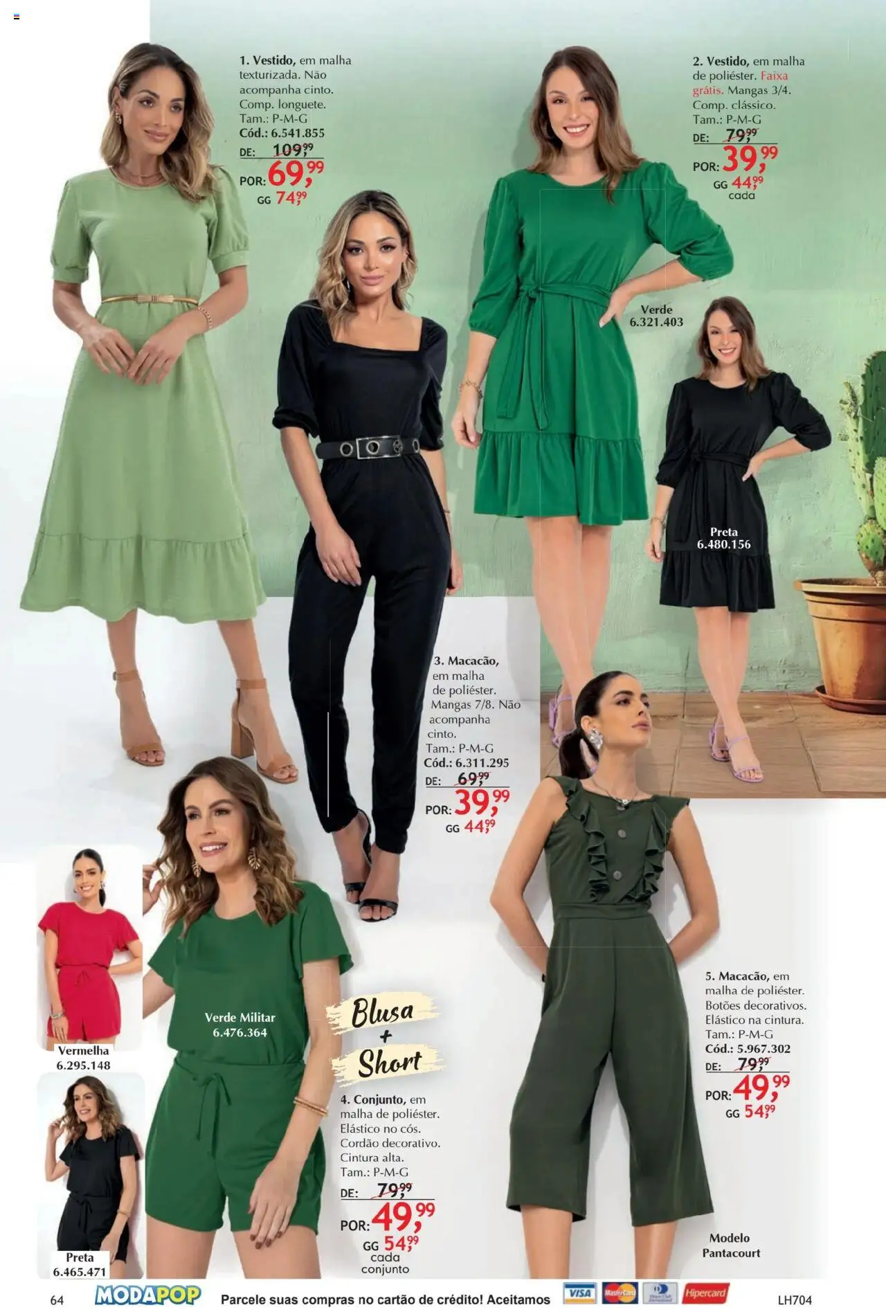 Quatro Estações Folheto - válido de 01.10.2025 | Página: 64 | Produtos: Blusa, Mangas