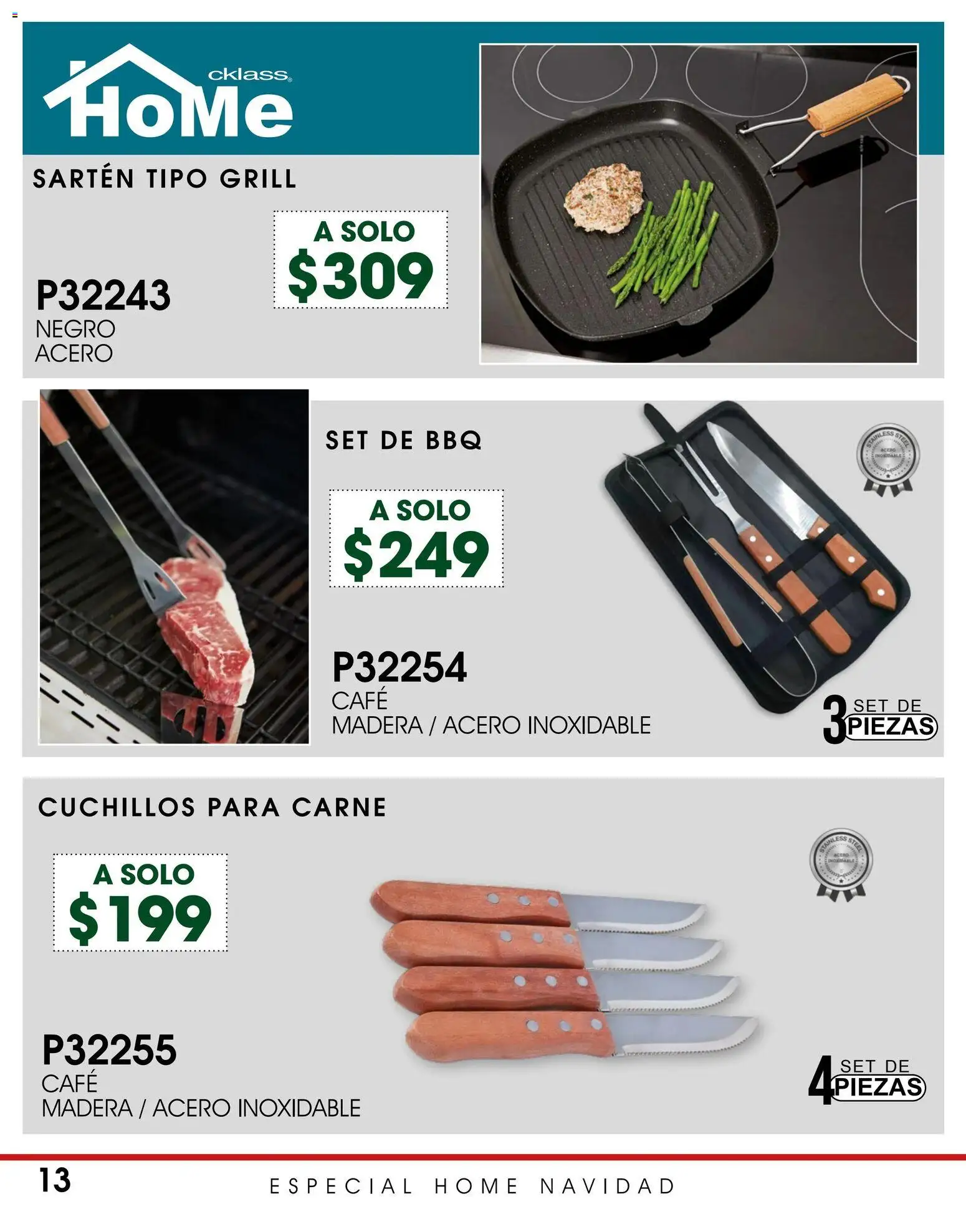 Nuevas ofertas de Cklass válidas en toda la República Mexicana desde el 30.11.2025. ¡Encuentra las mejores ofertas en Cklass catálogo Navinad! | Página: 14 | Productos: Café, Sartén