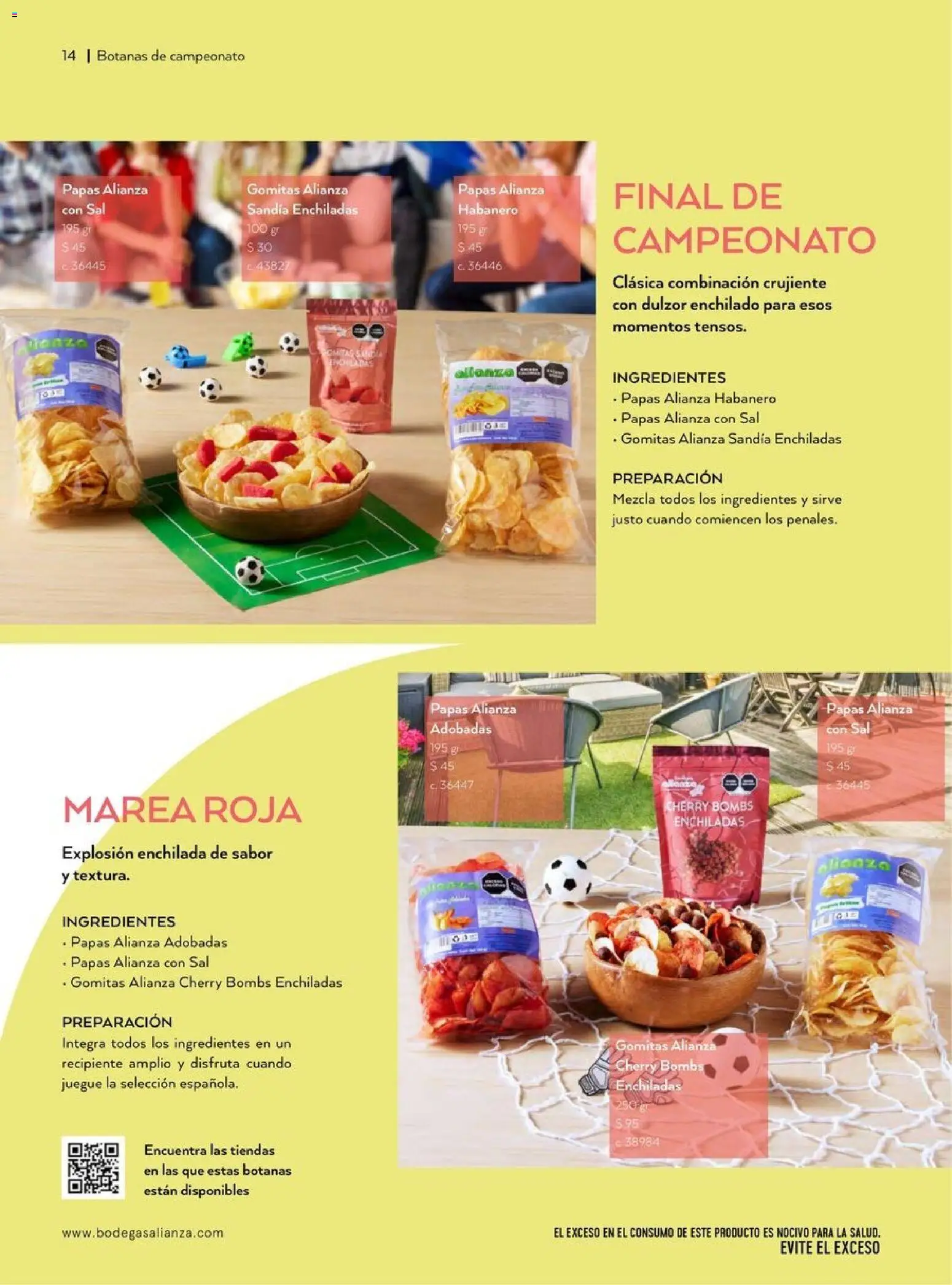 Nuevas ofertas de Bodegas Alianza válidas en toda la República Mexicana desde el 01.04.2026. ¡Encuentra las mejores ofertas en Bodegas Alianza catálogo! | Página: 16 | Productos: Sandía, Sal, Gomitas