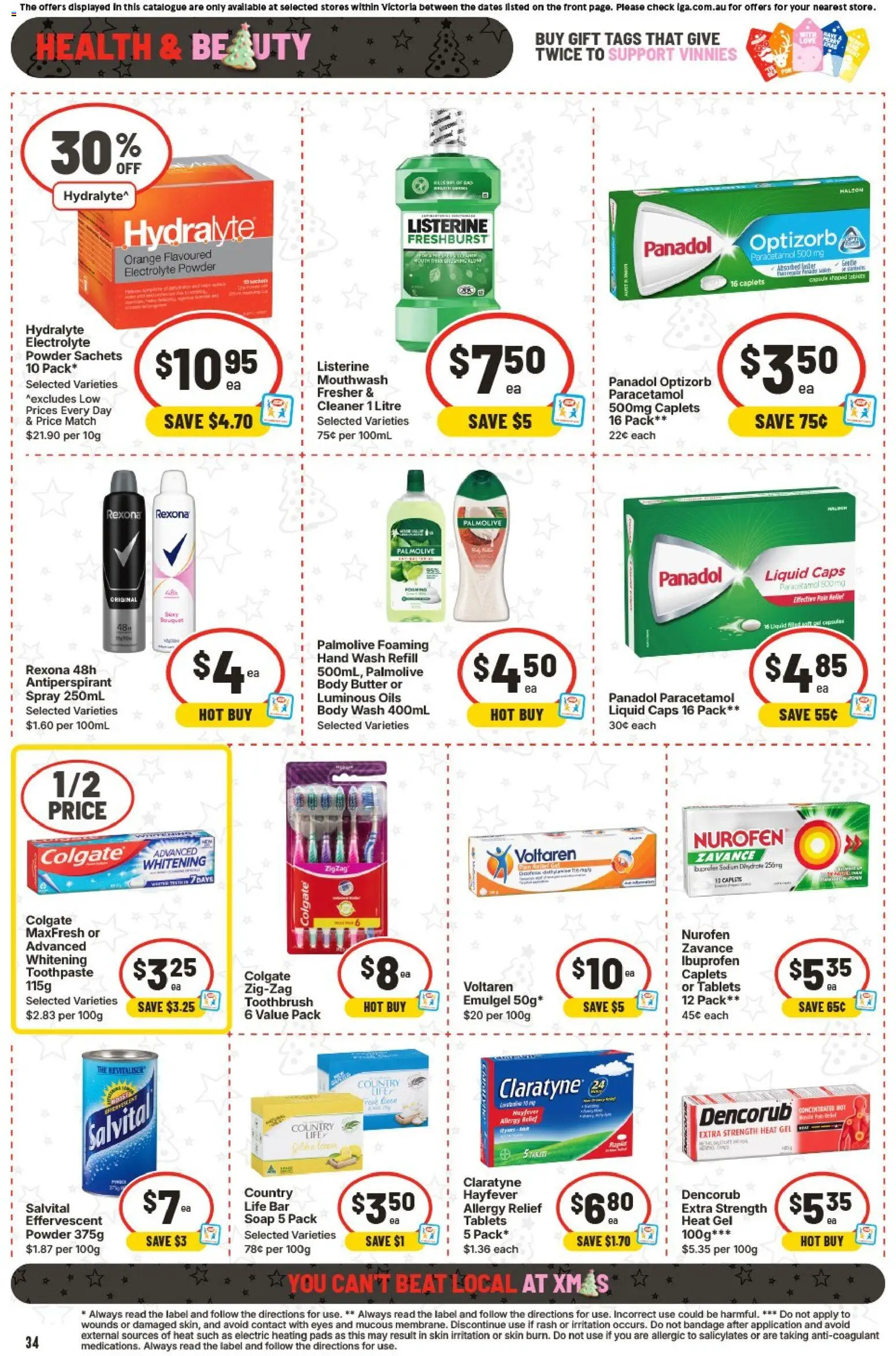 IGA catalogue - valid from 17.12.2025 | Page: 34 | Products: Butter, Soap, Body butter, Allergy
