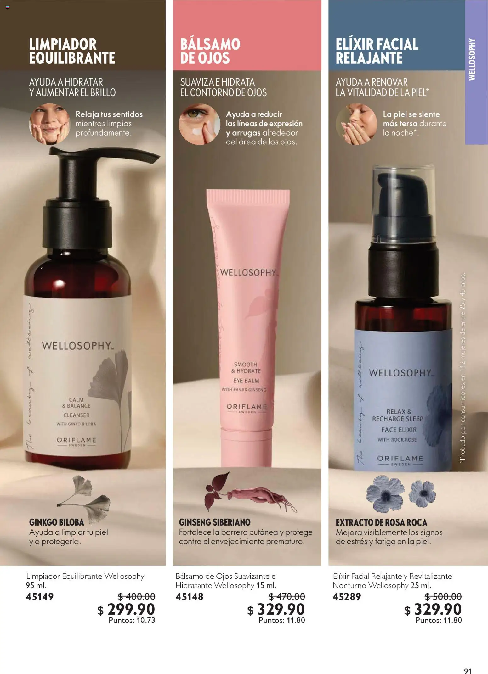 Nuevas ofertas de Oriflame válidas en toda la República Mexicana desde el 24.01.2026. ¡Encuentra las mejores ofertas en Oriflame campaña 2 2026! | Página: 91 | Productos: Contorno, Brillo, Bálsamo, Limpiador