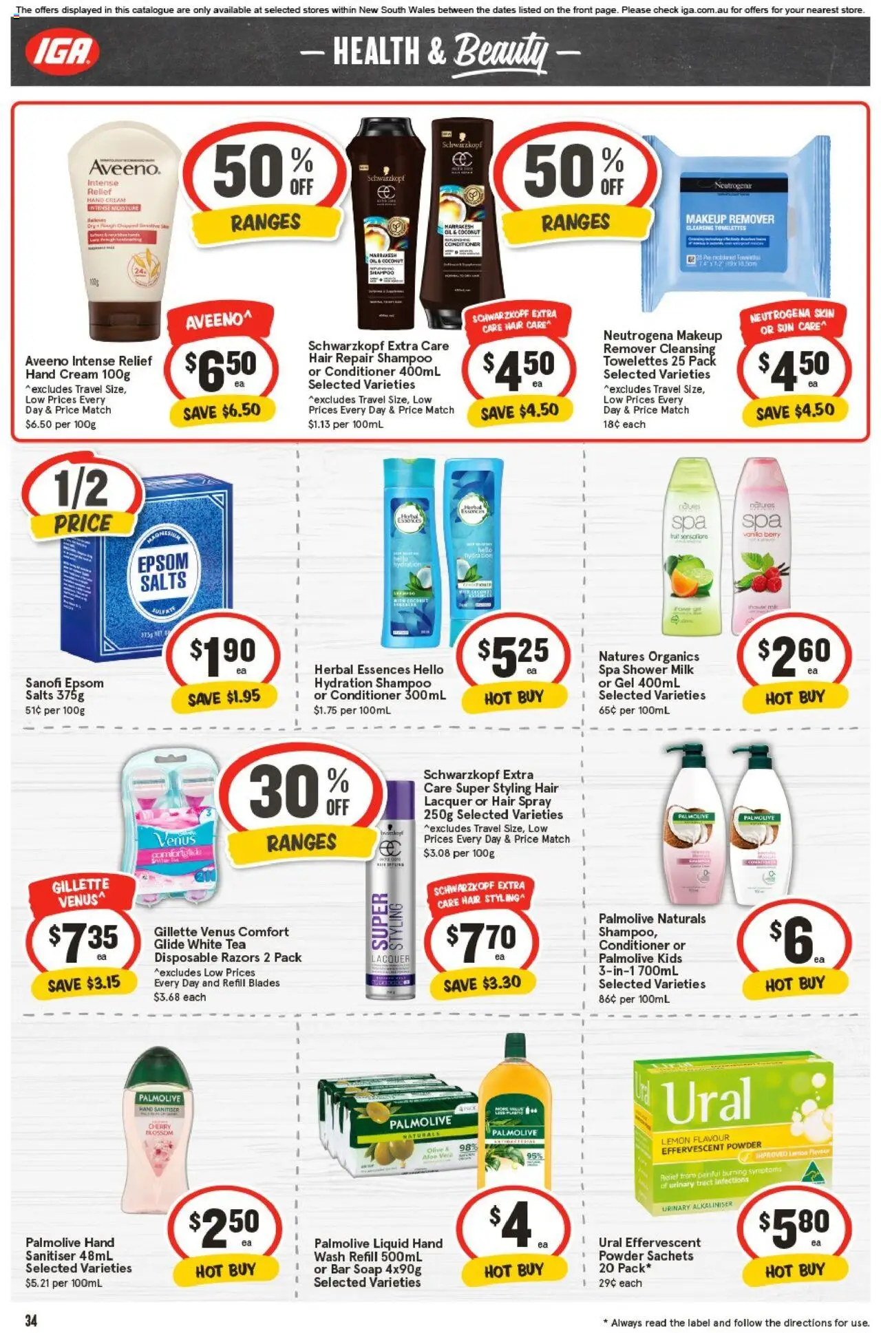 IGA catalogue - valid from 01.10.2025 | Page: 33 | Products: Toilet, Antiperspirant, Wood, Oven