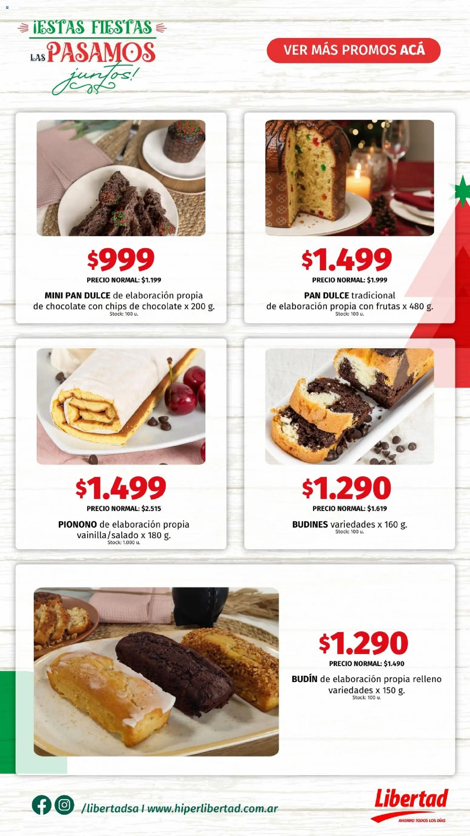 Hipermercado Libertad - Especial Mesa Navideña │ válido desde el 27.11.2025 | Página: 4