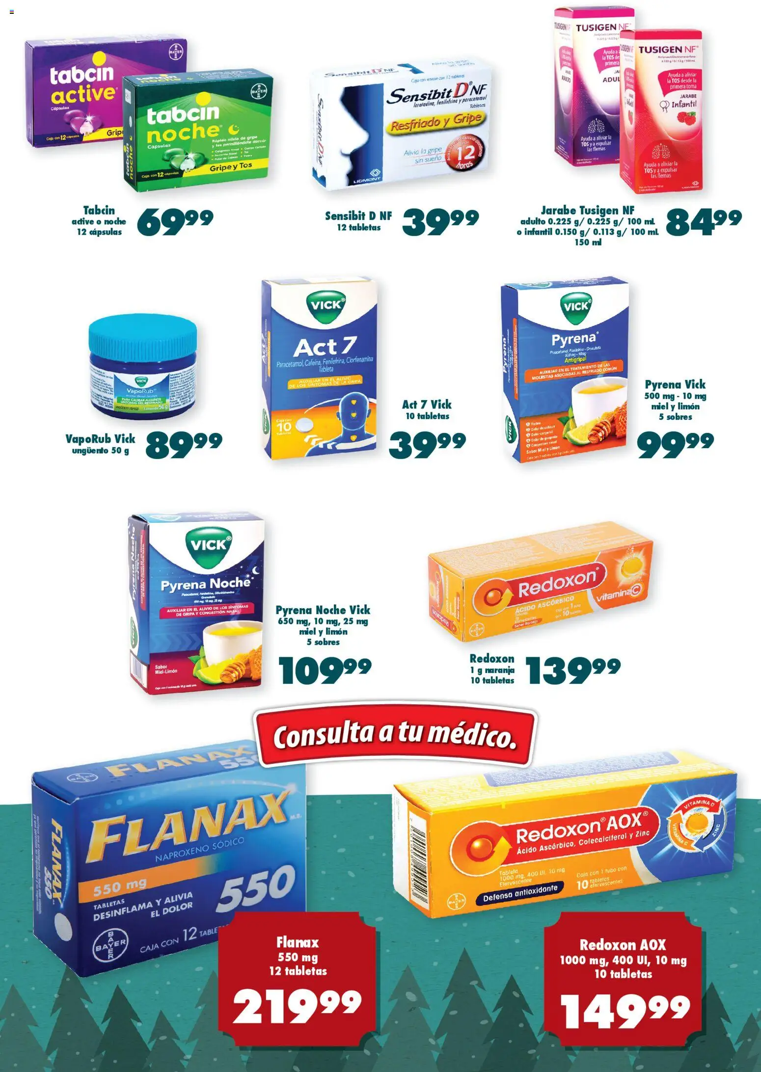 Nuevas ofertas de S-Mart válidas en toda la República Mexicana desde el 21.11.2025. ¡Encuentra las mejores ofertas en S-Mart folleto Ofertas de Feria Reynosa! | Página: 4 | Productos: Limón, Antigripal, Caja, Tableta