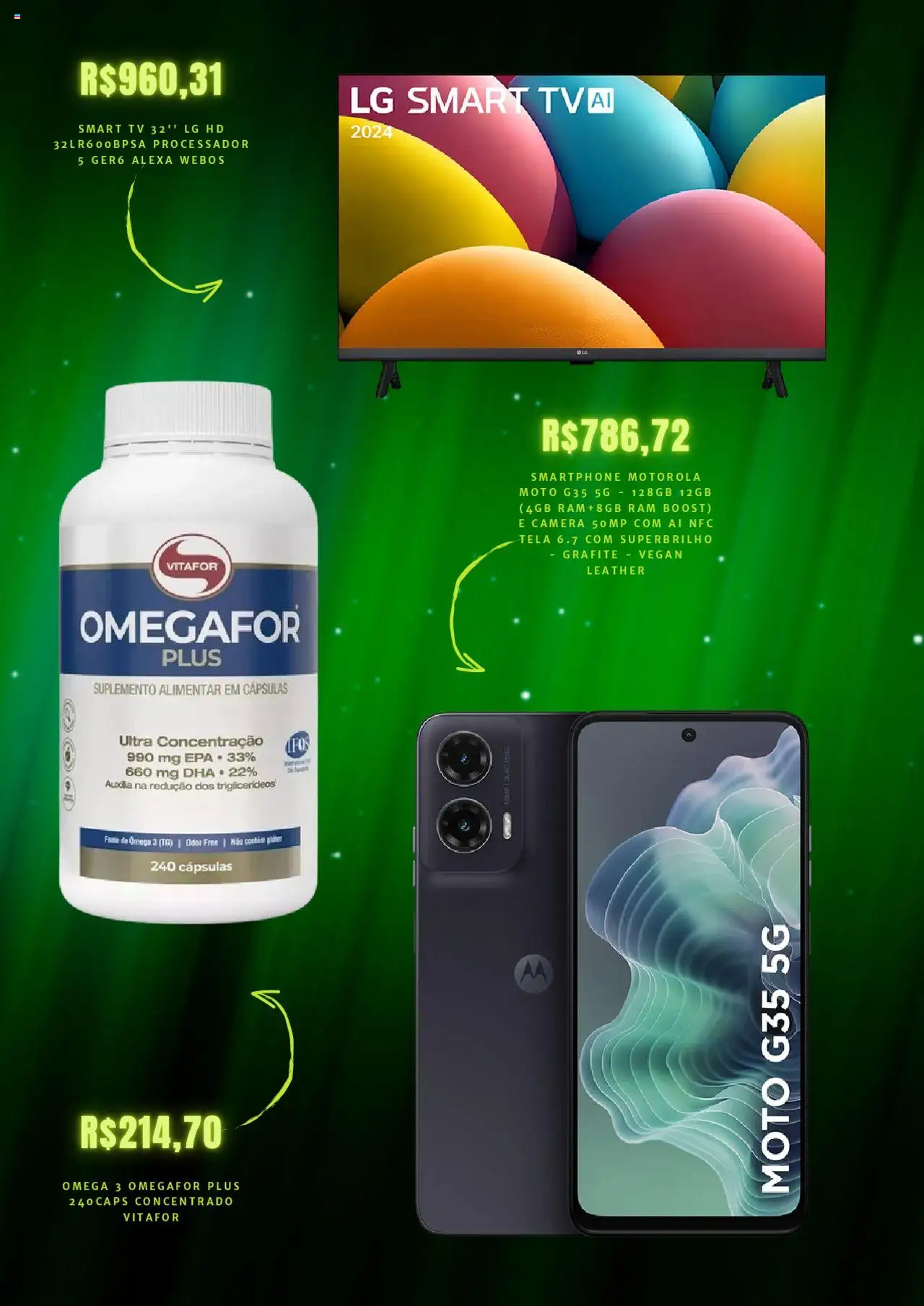 Mercado Livre Folheto - válido de 13.10.2025 | Página: 2 | Produtos: Processador, Tela, Smartphone, Câmera