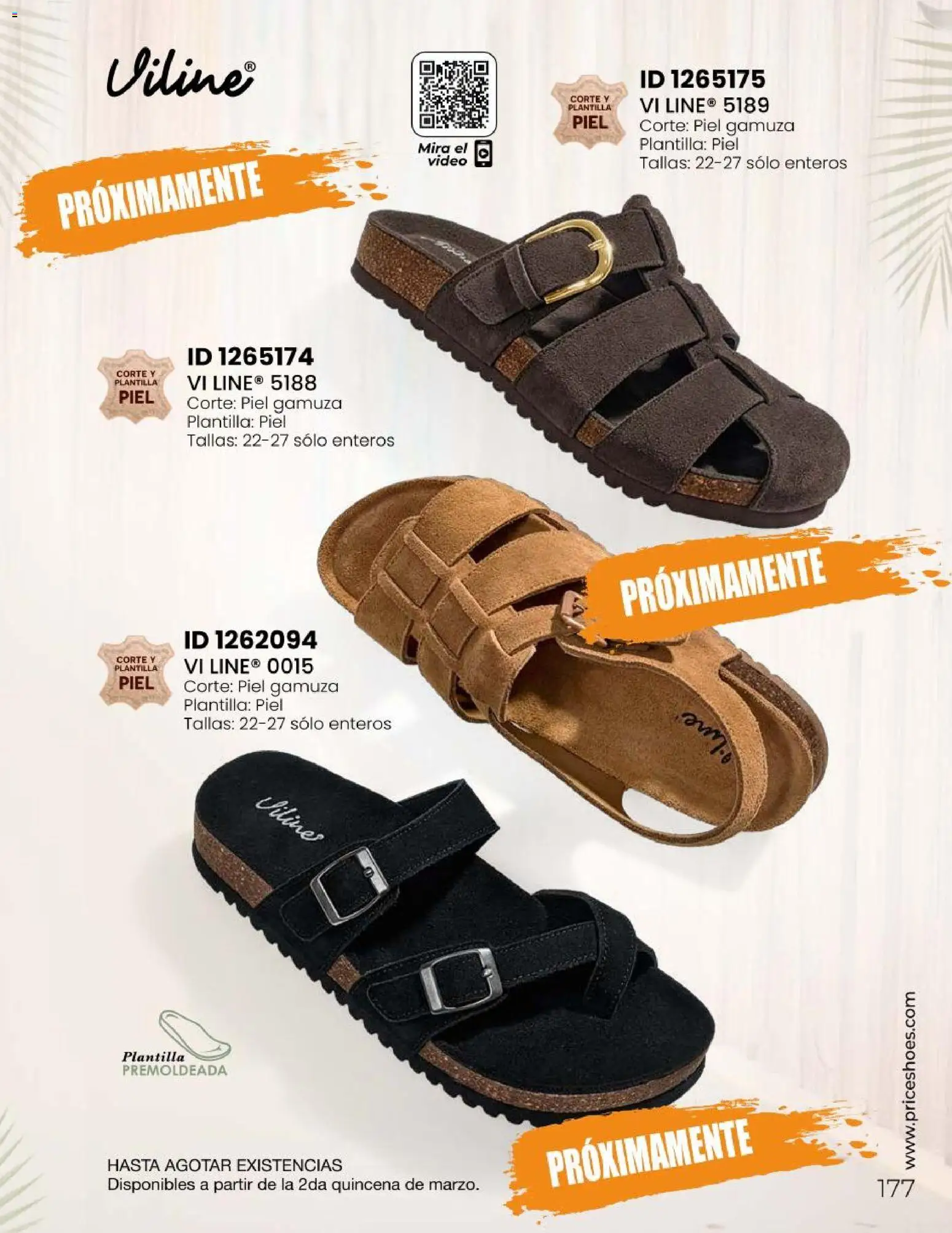 Nuevas ofertas de Price Shoes válidas en toda la República Mexicana desde el 31.01.2026. ¡Encuentra las mejores ofertas en Price Shoes Catálogo Sandalias ! | Página: 177 | Productos: Gamuza, Video