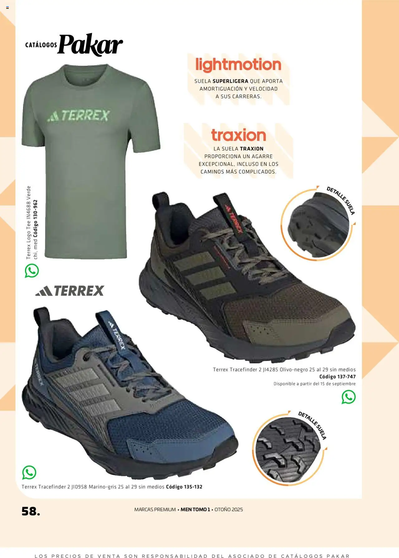 Nuevas ofertas de SC Pakar válidas en toda la República Mexicana desde el 29.08.2025. ¡Encuentra las mejores ofertas en SC Pakar - Catálogo Otoño Men Tomo 1! | Página: 58