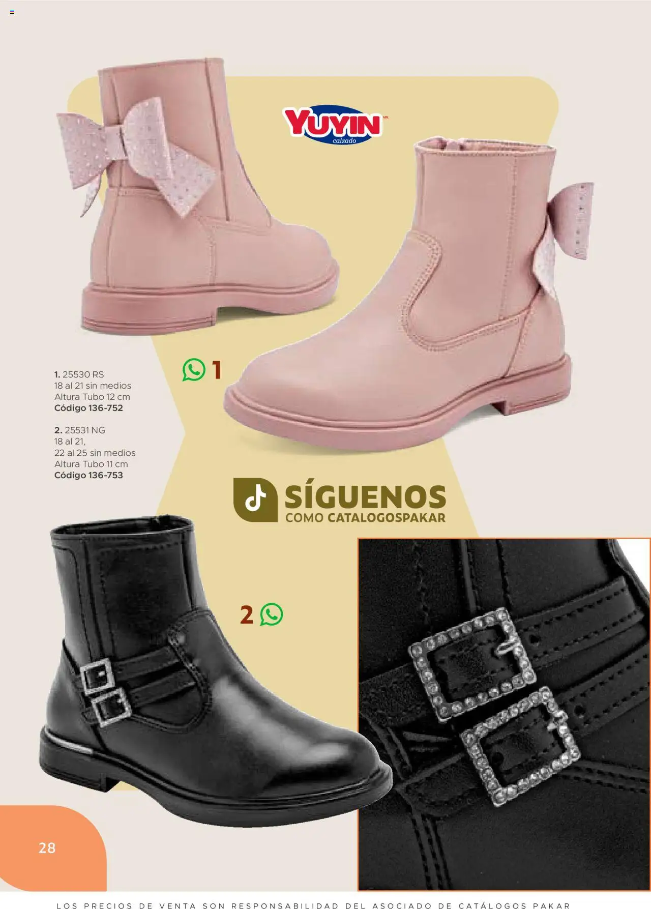 Nuevas ofertas de SC Pakar válidas en toda la República Mexicana desde el 24.07.2025. ¡Encuentra las mejores ofertas en SC Pakar - Catálogo Nina otoño / invierno! | Página: 28