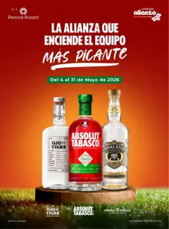 Vista previa de Bodegas Alianza catálogo, nuevo folleto de la tienda, válido en México a partir del 01.04.2026 | Página: 38 | Productos: Vodka