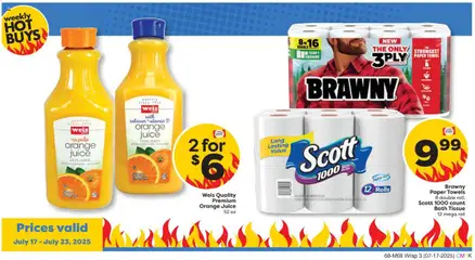 Weis Weekly Circular - MD - valid from 17.07.2025 | Page: 7 | Products: Vitamin, Safe, Bath, Juice