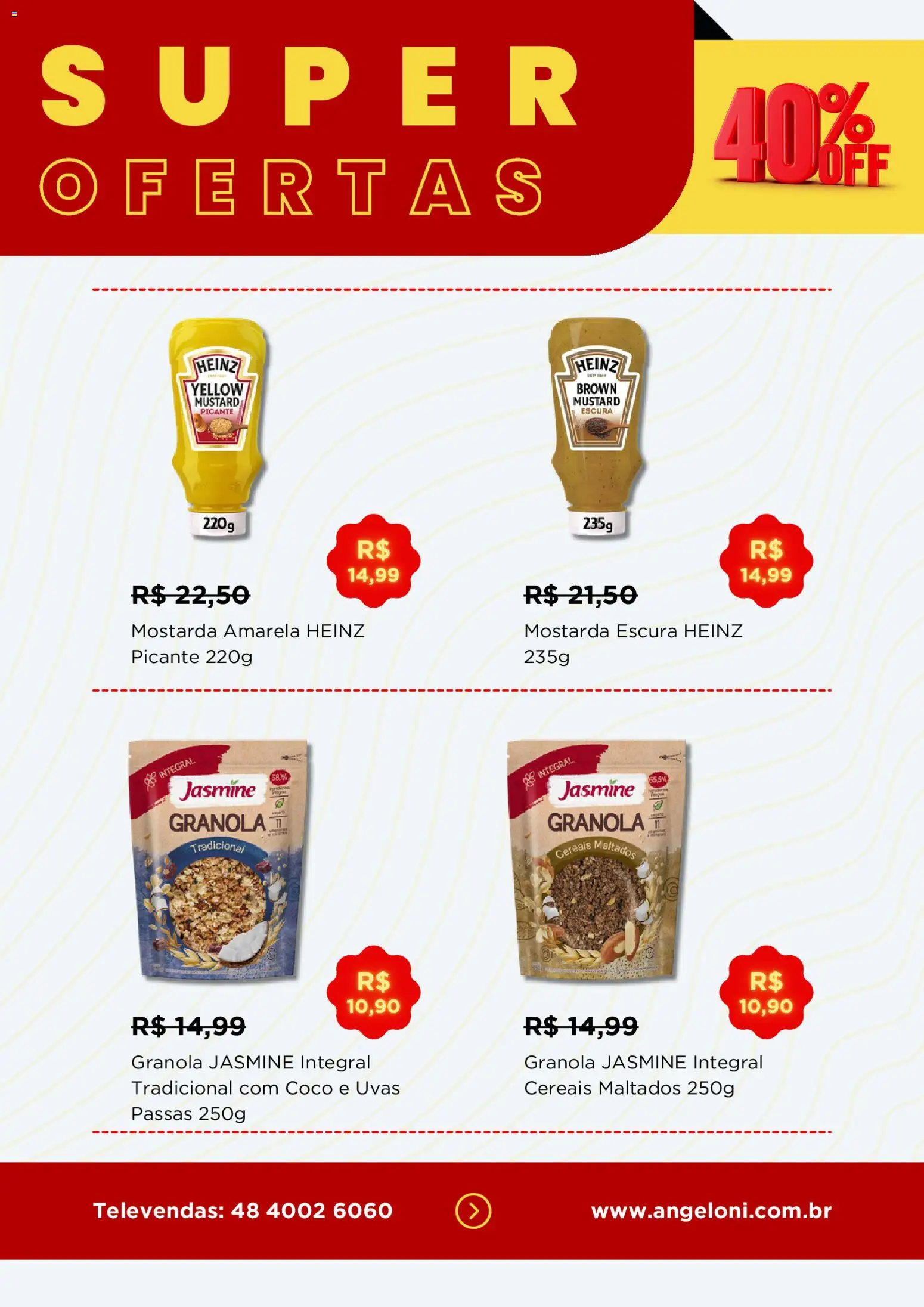 Angeloni Folheto - válido de 16.04.2026 | Página: 3 | Produtos: Coco, Cereais, Granola, Uvas