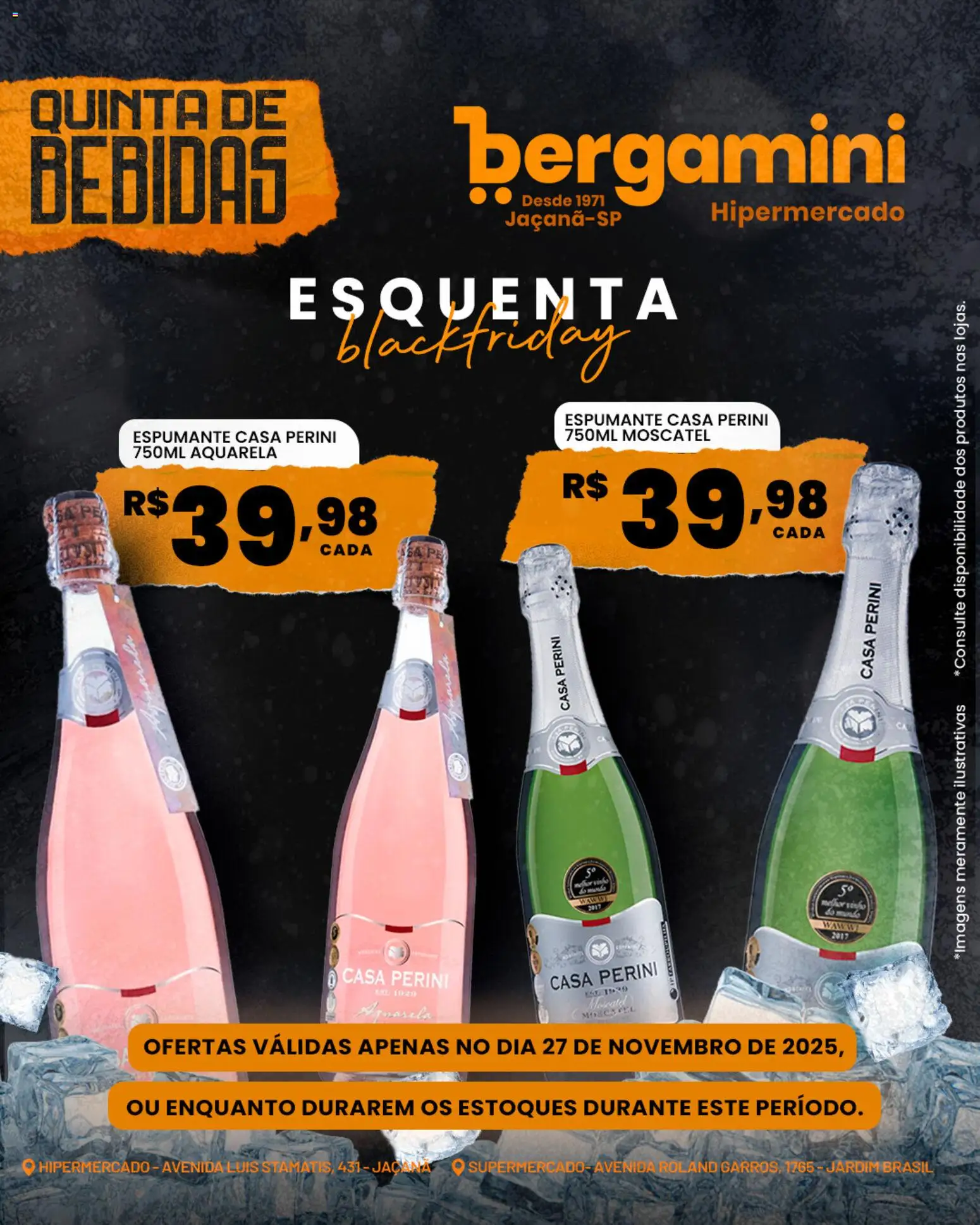 Supermercado Bergamini Folheto - válido de 27.11.2025 | Página: 9 | Produtos: Espumante