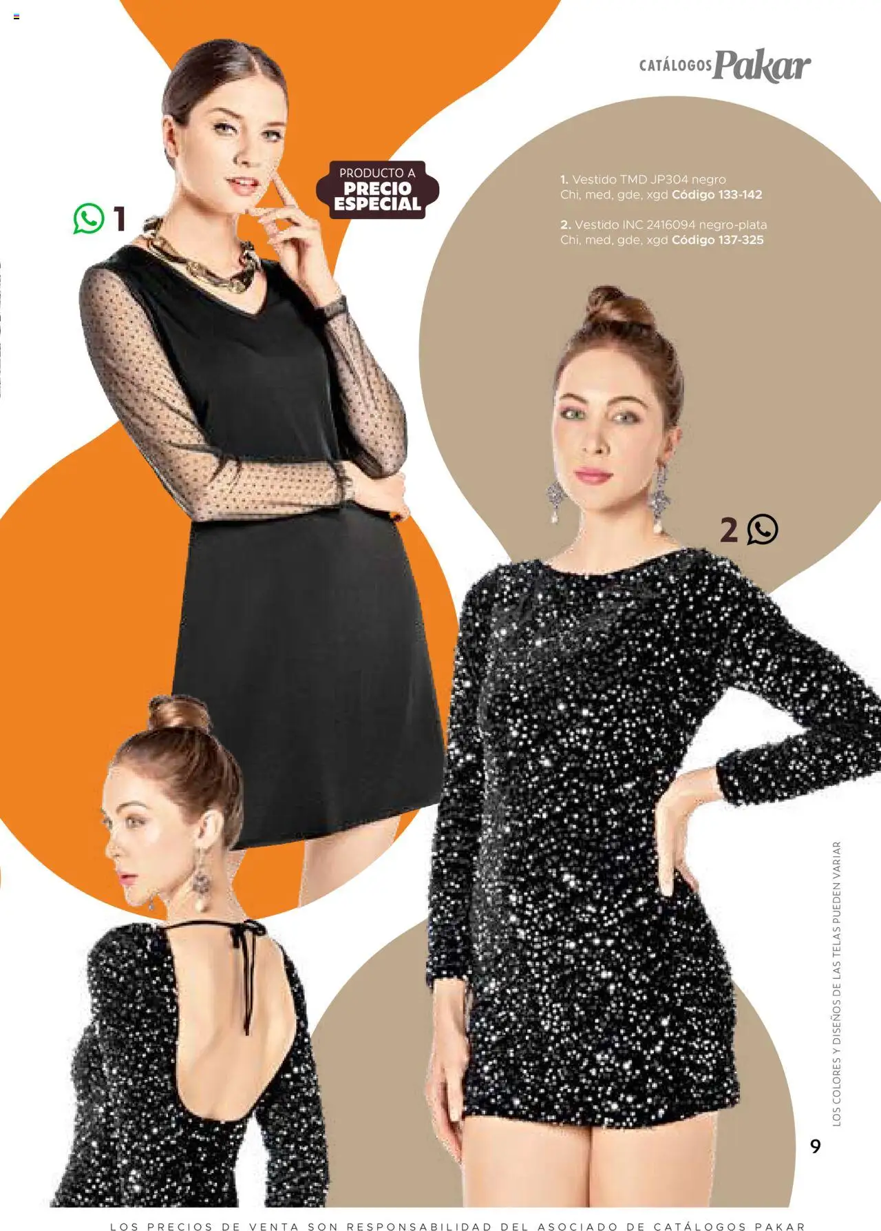 Nuevas ofertas de SC Pakar válidas en toda la República Mexicana desde el 24.07.2025. ¡Encuentra las mejores ofertas en SC Pakar Catálogo Ropa y Accesorios! | Página: 9 | Productos: Vestido