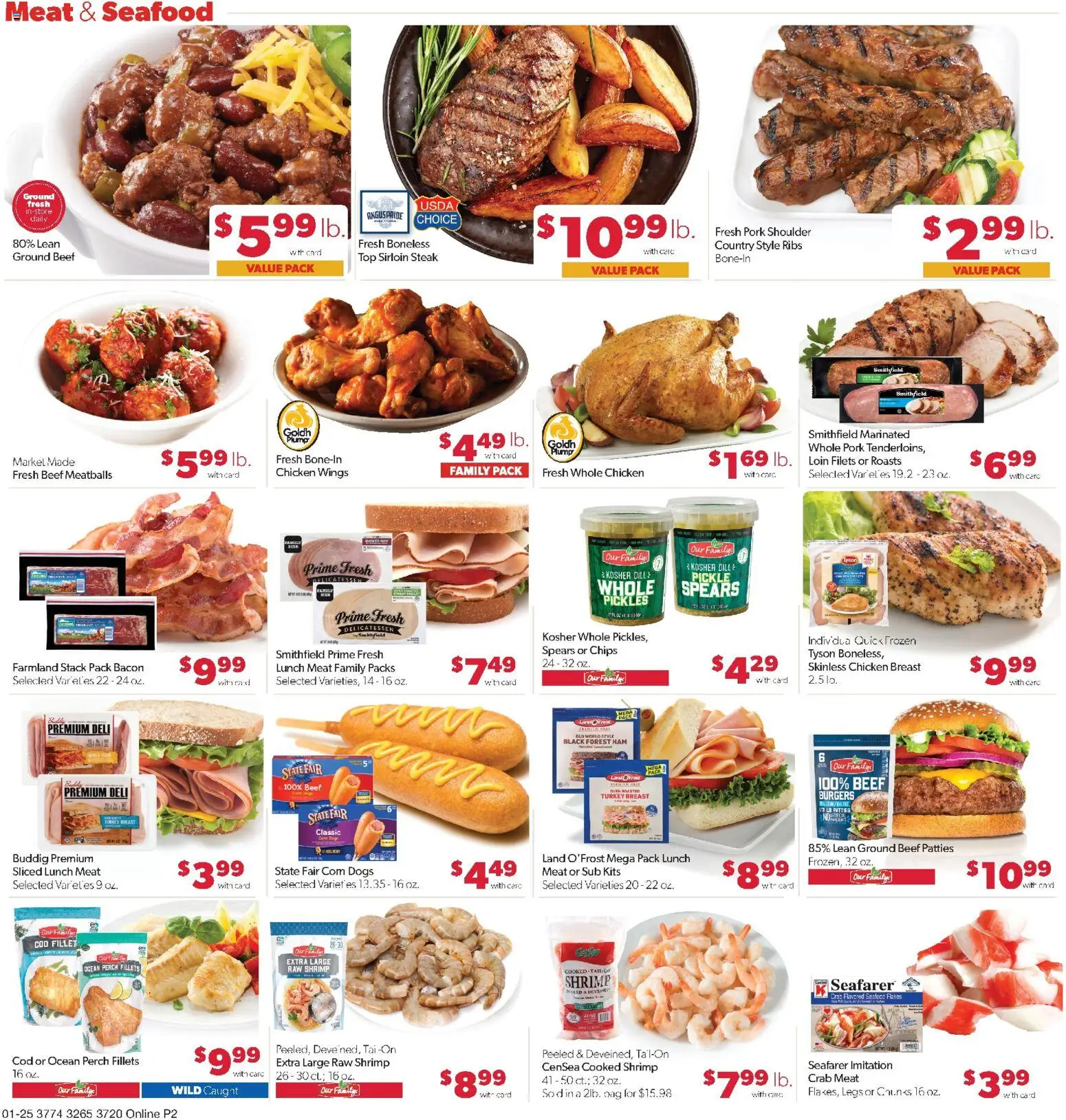 Family Fare Weekly Ad - NE - valid from 25.01.2026 | Page: 6 | Products: Chips, Flakes, Seafood, Dill