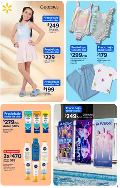Vista previa de Walmart folleto Sol, arena y bronceador a precios bajos, nuevo folleto de la tienda, válido en México a partir del 05.03.2026 | Página: 4
