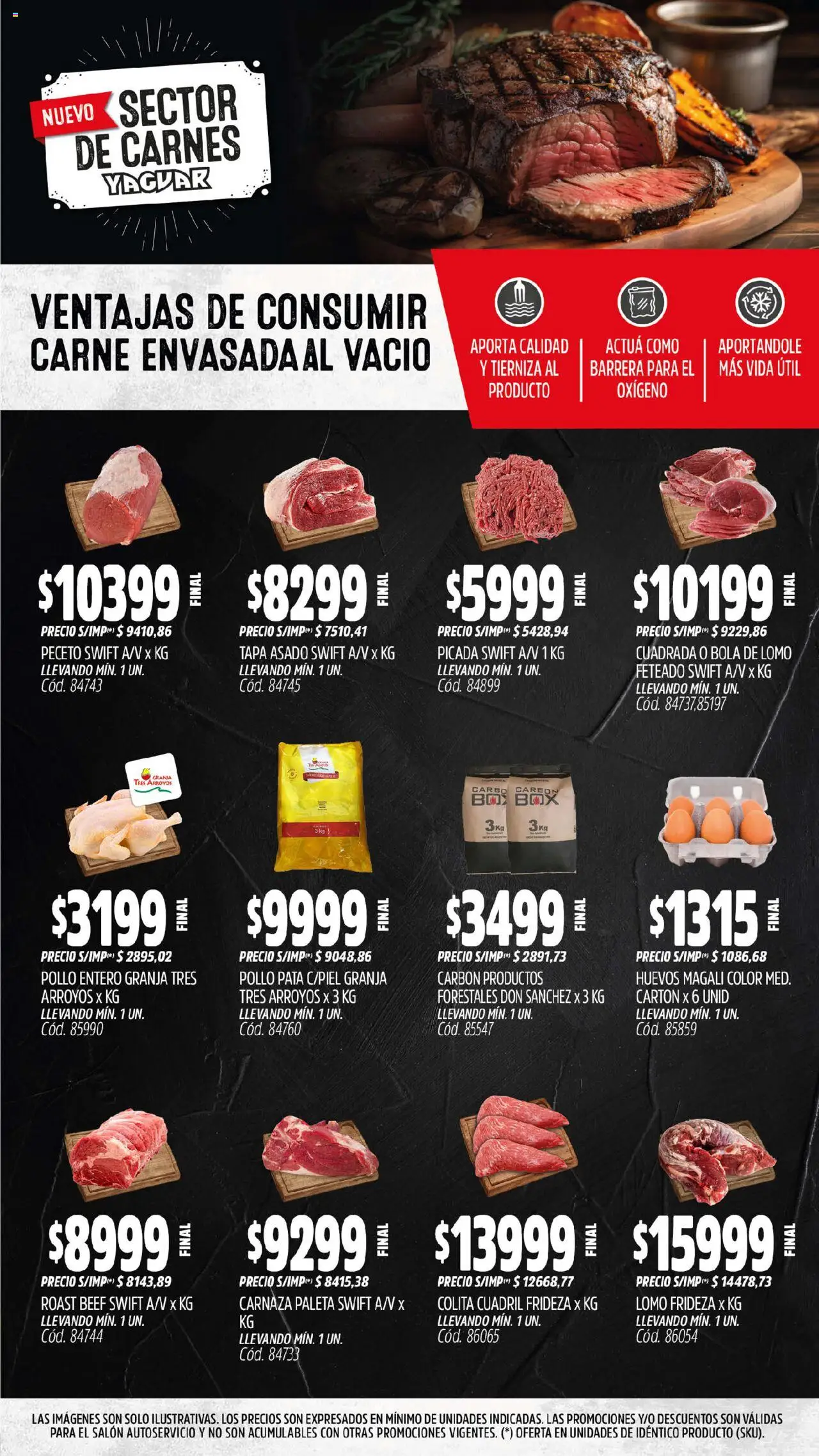 Yaguar - Jujuy │ válido desde el 04.08.2025 | Página: 8 | Productos: Pollo, Paleta, Huevos