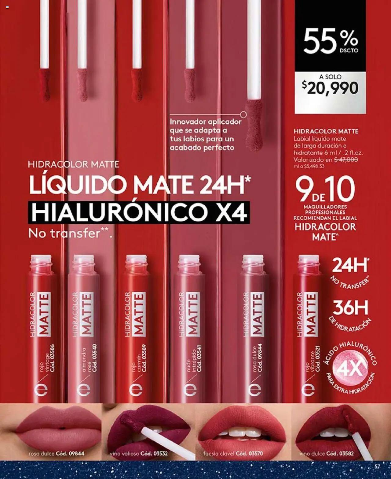 Ésika revista - valida desde el 14.10.2025 | Página: 57 | Productos: Almendra, Vino