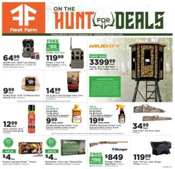 Preview of Mills Fleet Farm weekly ads valid from 25.09.2025