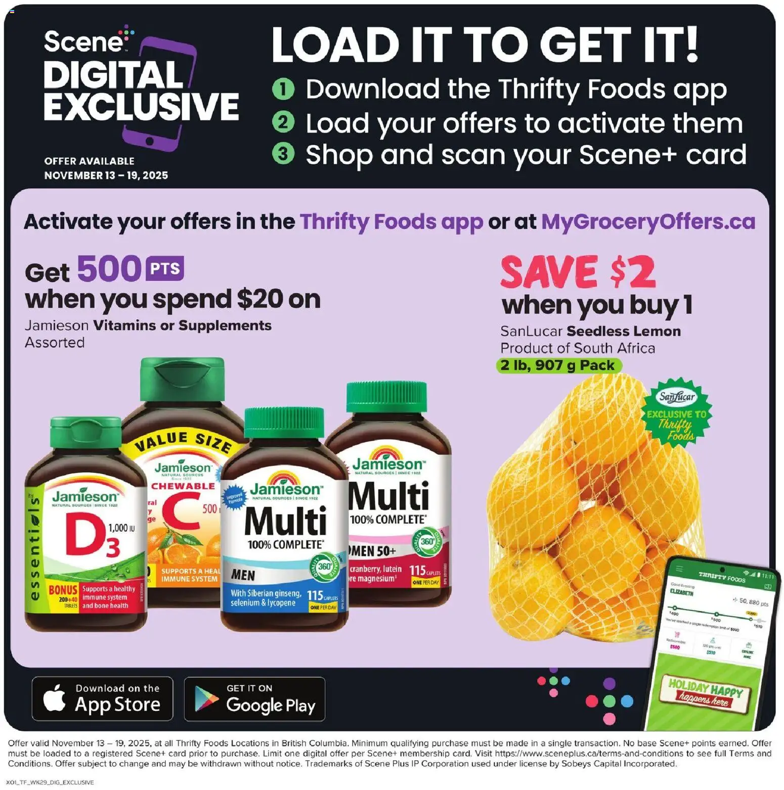 Thrifty Foods flyer valid from 13.11.2025 | Page: 19