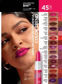 Vista previa de Lápiz labial, Lápiz labial 15 tonos. 3,6 g, nuevo folleto de la tienda, válido en México a partir del 28.11.2025 | Página: 97 | Productos: Café, Mate, Vino, Lápiz labial