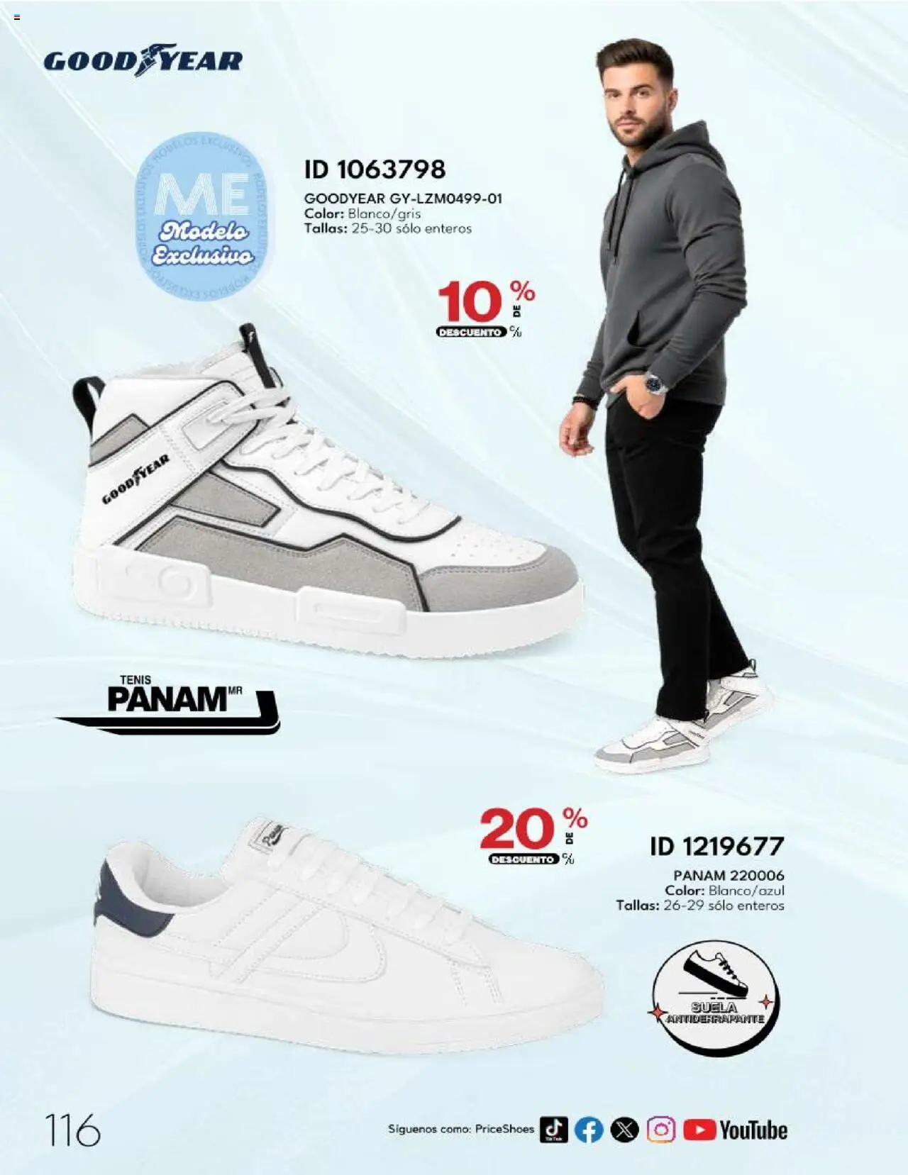 Nuevas ofertas de Price Shoes válidas en toda la República Mexicana desde el 14.10.2025. ¡Encuentra las mejores ofertas en Price Shoes - Catálogo - 10 Pagos sin Intereses! | Página: 116 | Productos: Tenis